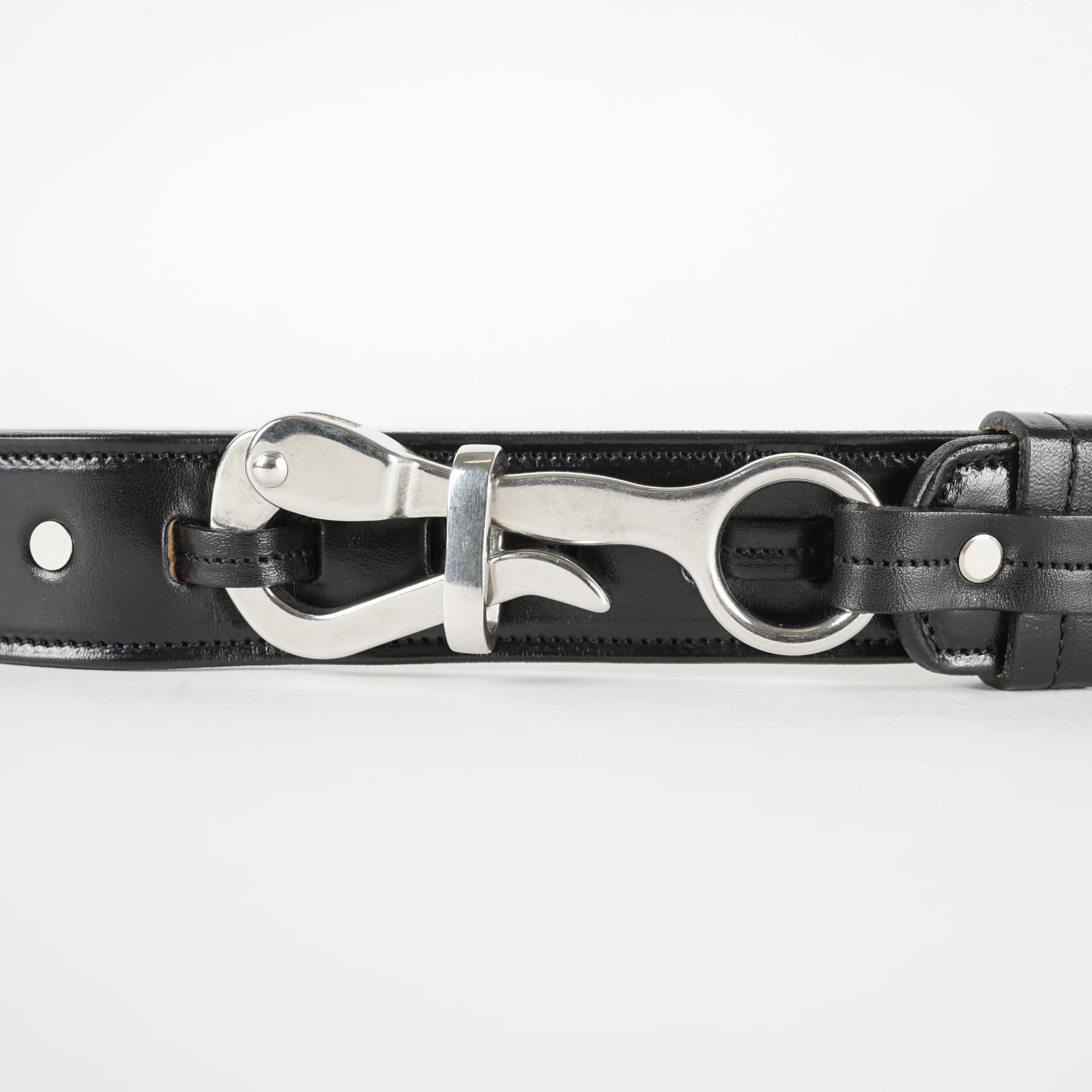 1 1/2" Pelican Belt with Unique Buckle - Black 4 1 1/2" Pelican Belt with Unique Buckle - Black