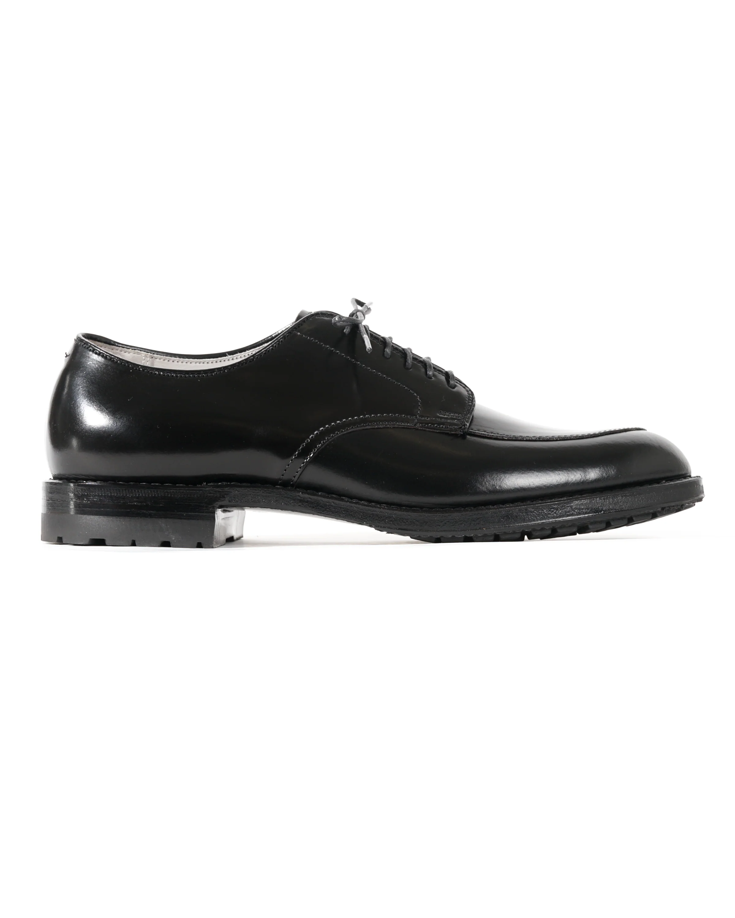 Engineered Garments x Alden - Algonquin V-Tip Blucher - Black Cordovan w/Commando Sole