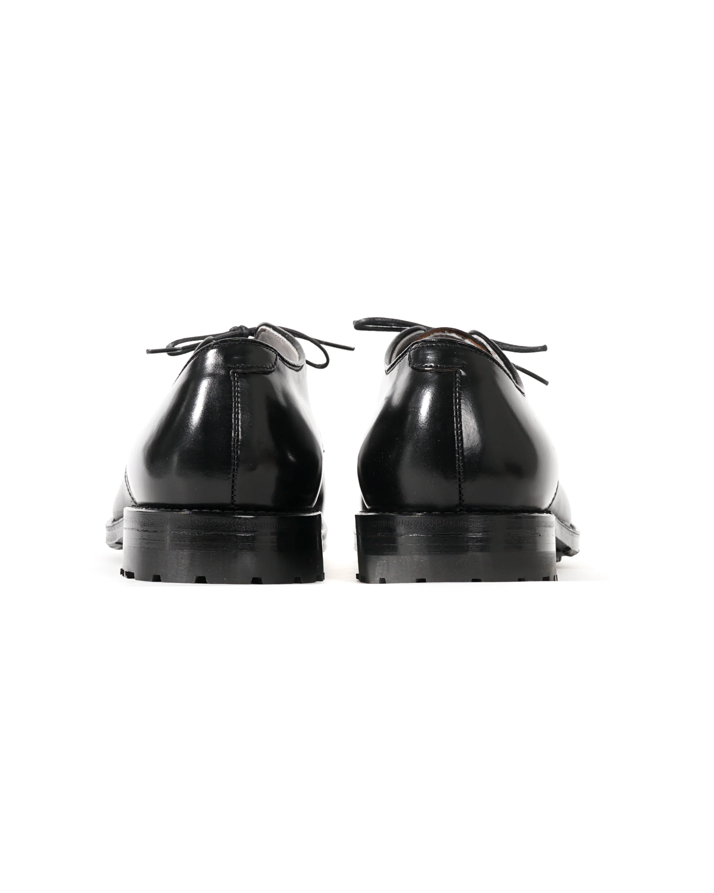 Engineered Garments x Alden - Algonquin V-Tip Blucher - Black Cordovan w/Commando Sole