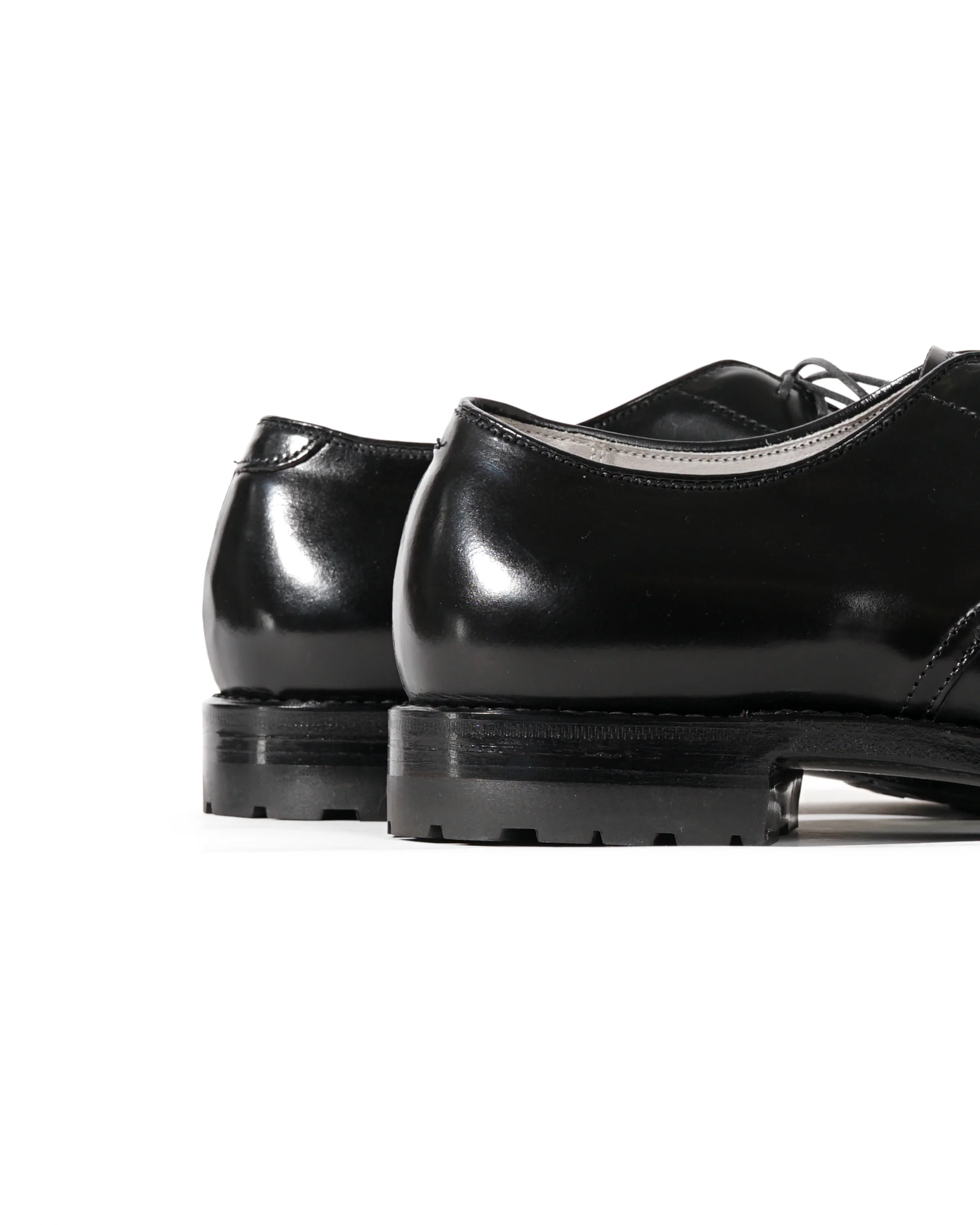 Engineered Garments x Alden - Algonquin V-Tip Blucher - Black Cordovan w/Commando Sole