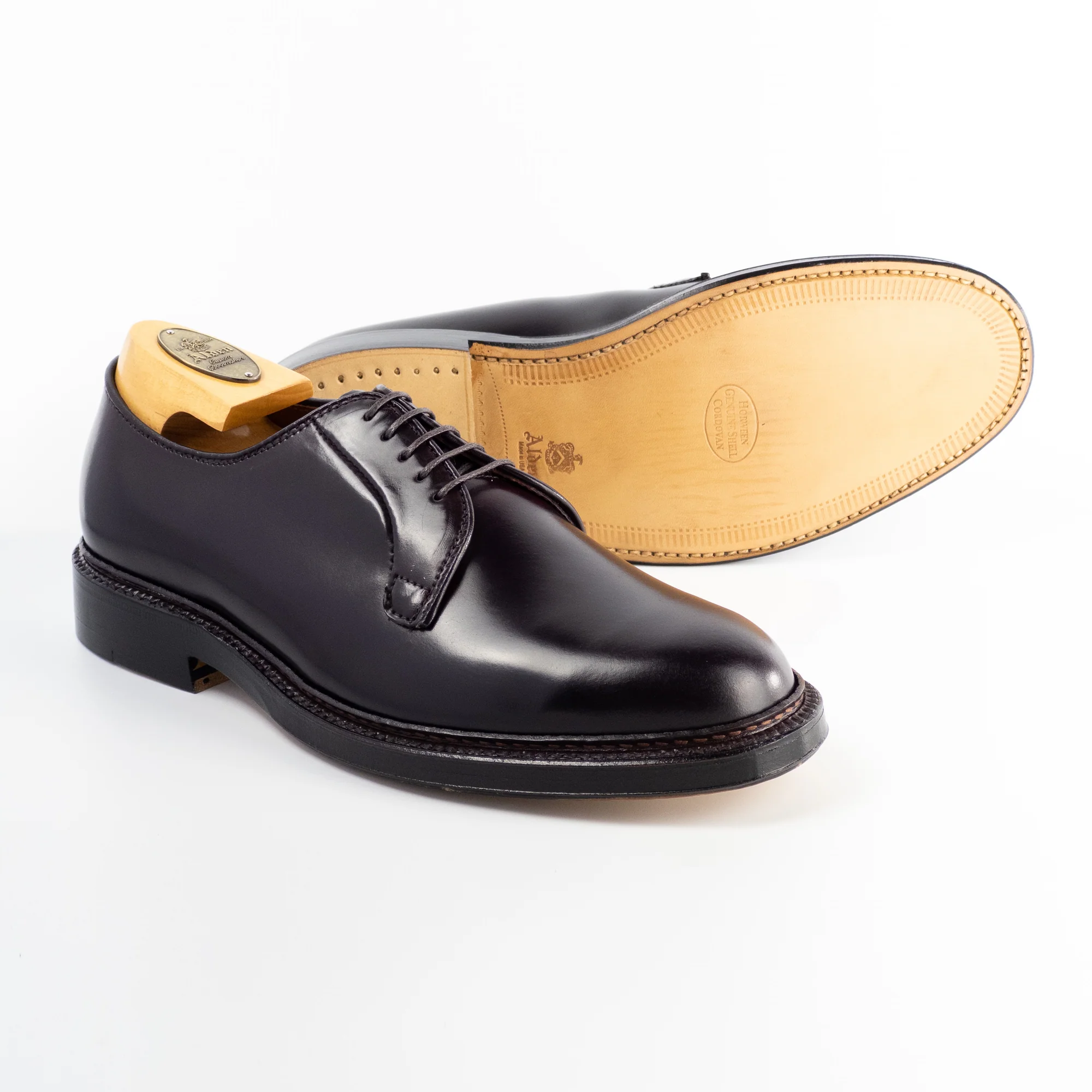 990 Plain Toe Blucher - #8 Shell Cordovan