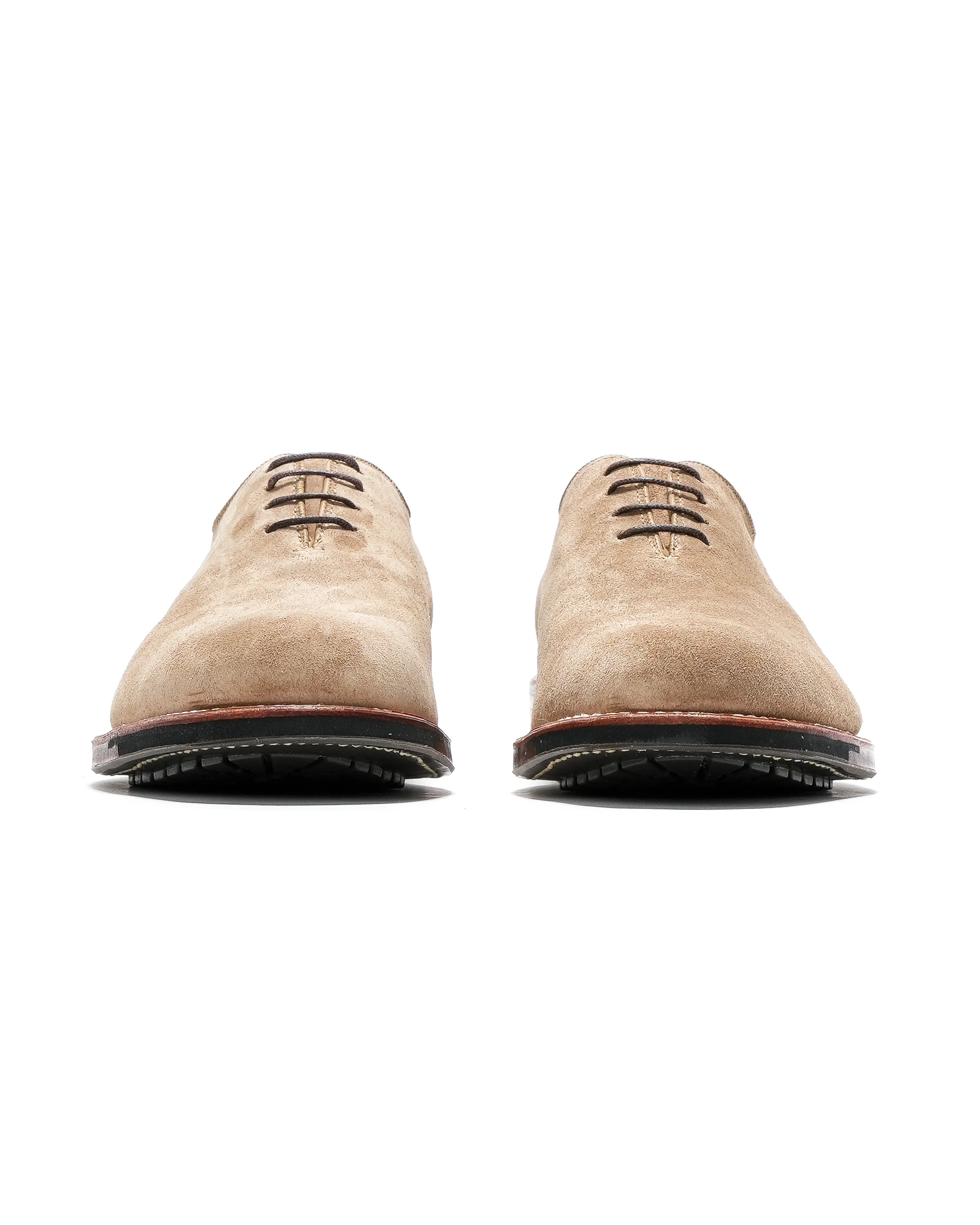 Engineered Garments x Alden - Wholecut Plain Toe Oxford - Tan Suede 4 Engineered Garments x Alden - Wholecut Plain Toe Oxford - Tan Suede