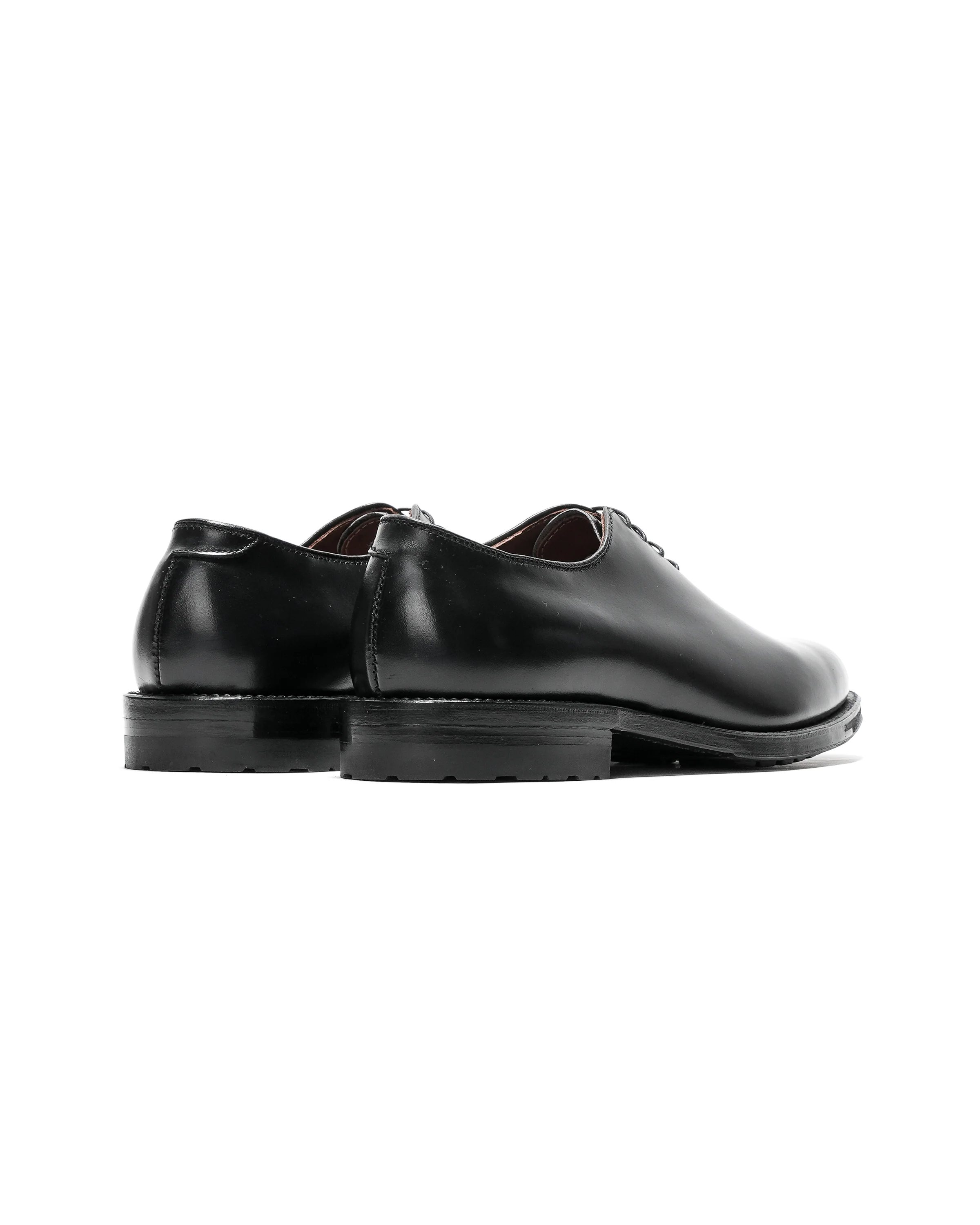 Engineered Garments x Alden - Wholecut Plain Toe Oxford - Black - Calf Skin