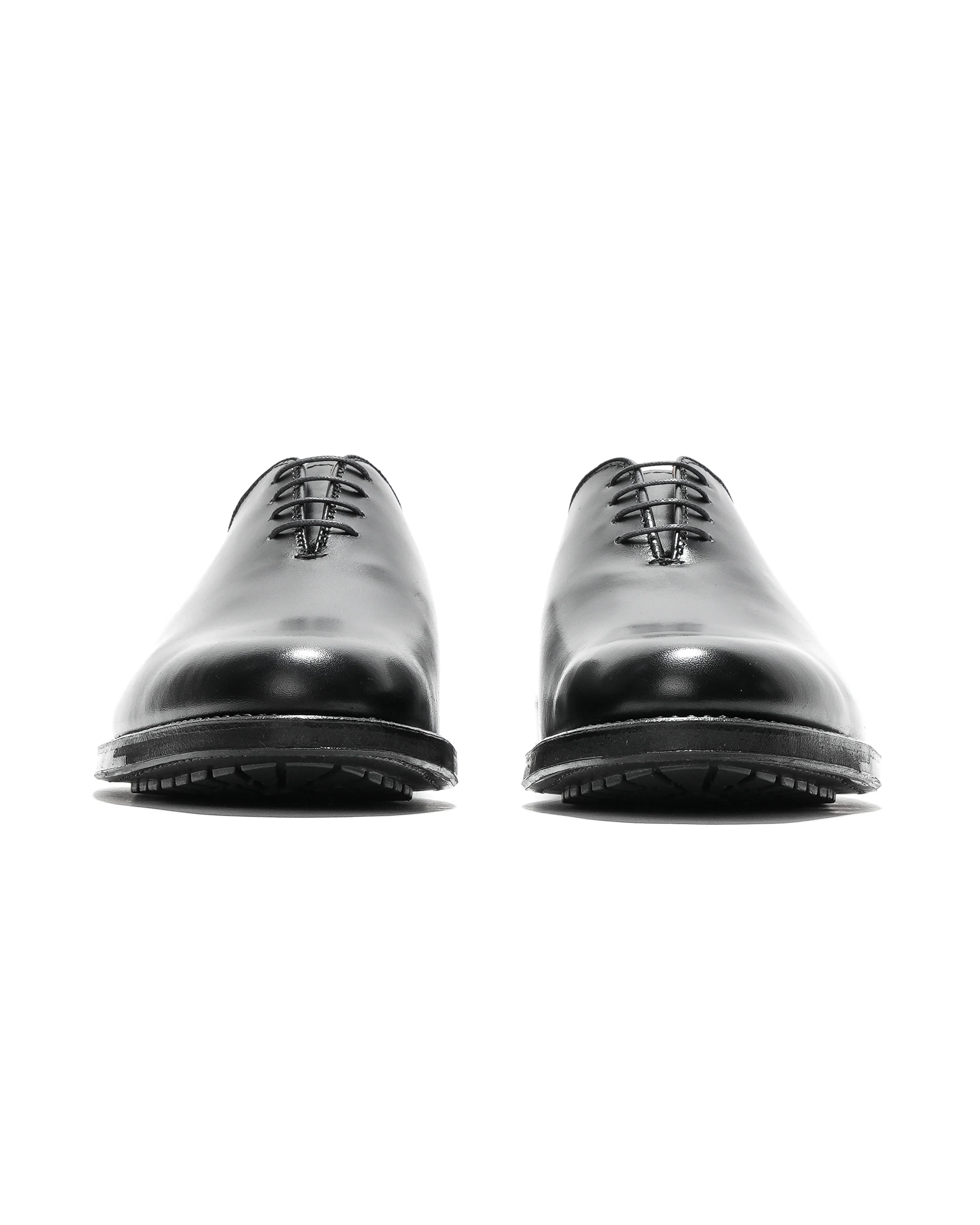Engineered Garments x Alden - Wholecut Plain Toe Oxford - Black - Calf Skin