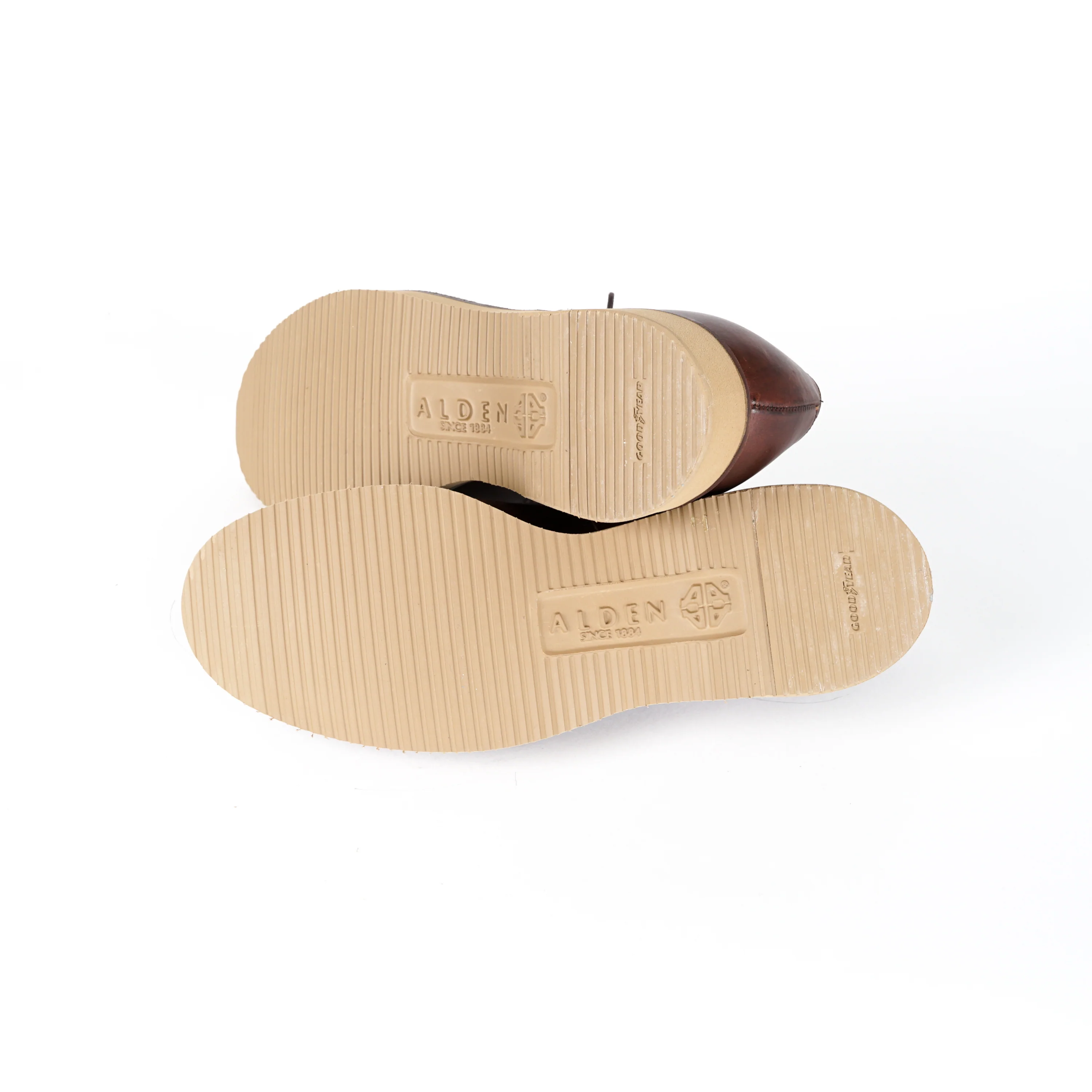 Engineered Garments x Alden - Algonquin Blucher - Brown Horween Chromexcel Natural Vibram Wedge