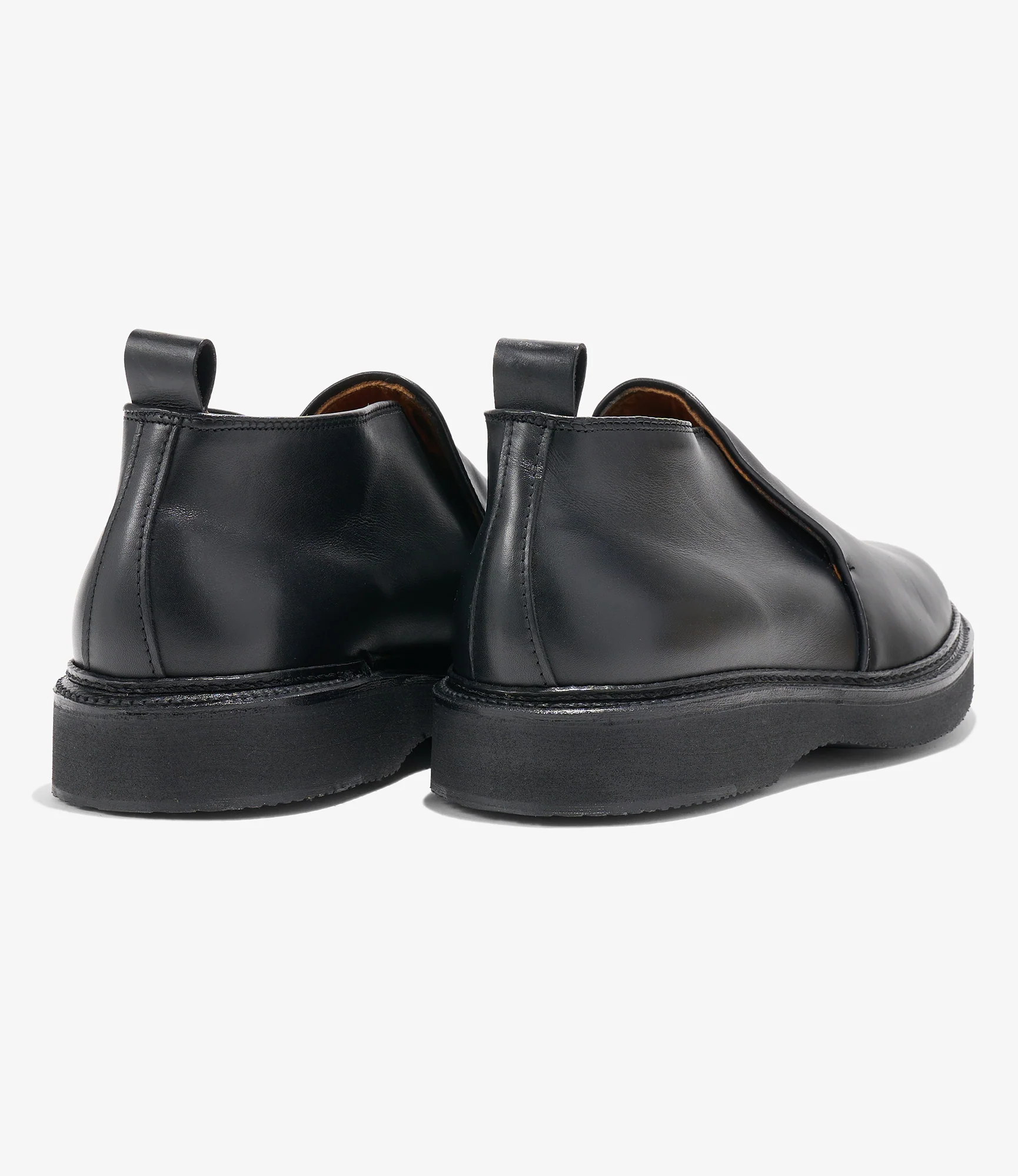 Engineered Garments x Alden - Slip-on Chukka Boot - Black Calfskin 3 Engineered Garments x Alden - Slip-on Chukka Boot - Black Calfskin