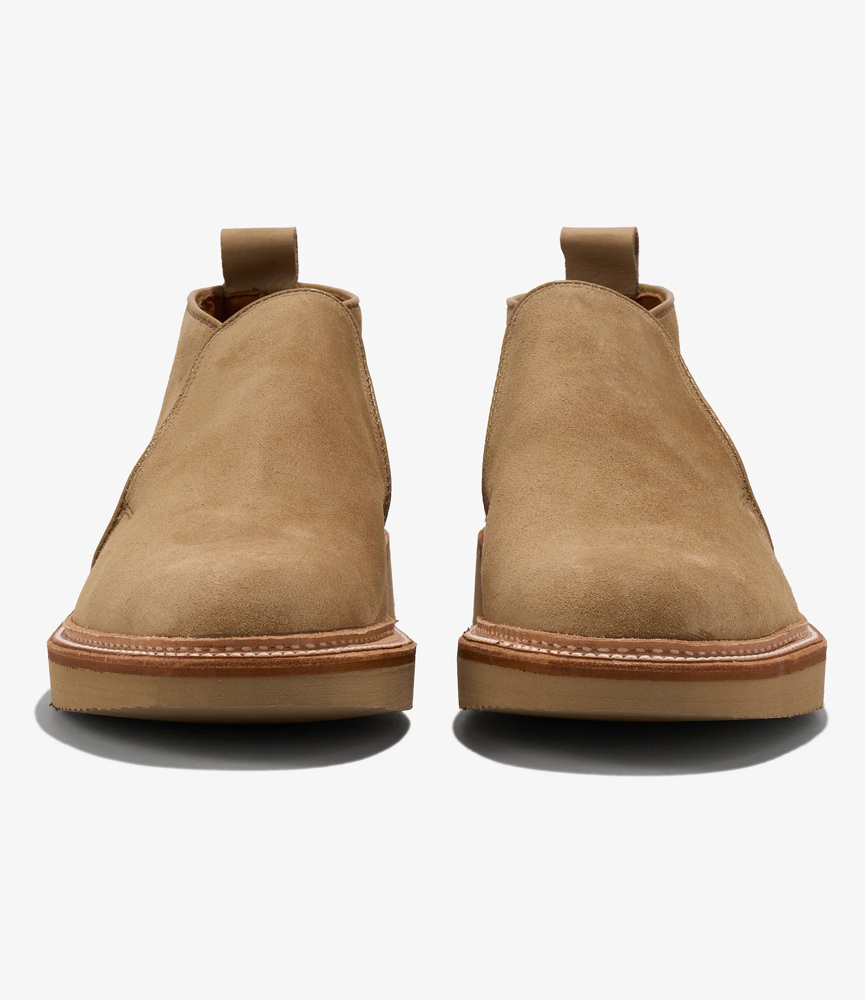 Engineered Garments x Alden - Slip-on Chukka Boot - Tan Suede 4 Engineered Garments x Alden - Slip-on Chukka Boot - Tan Suede