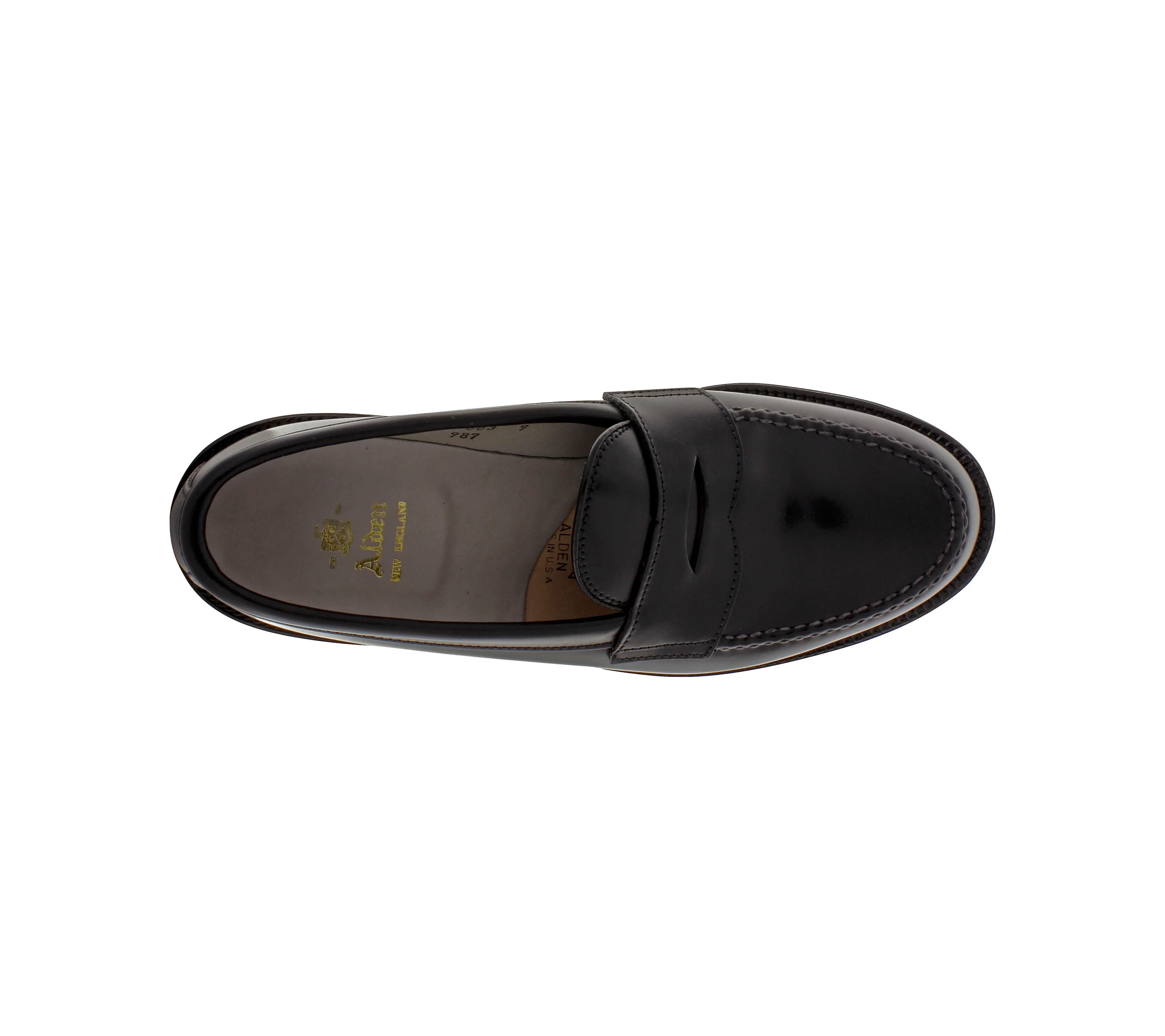 987 Leisure Handsewn - Black Cordovan 6 987 Leisure Handsewn - Black Cordovan