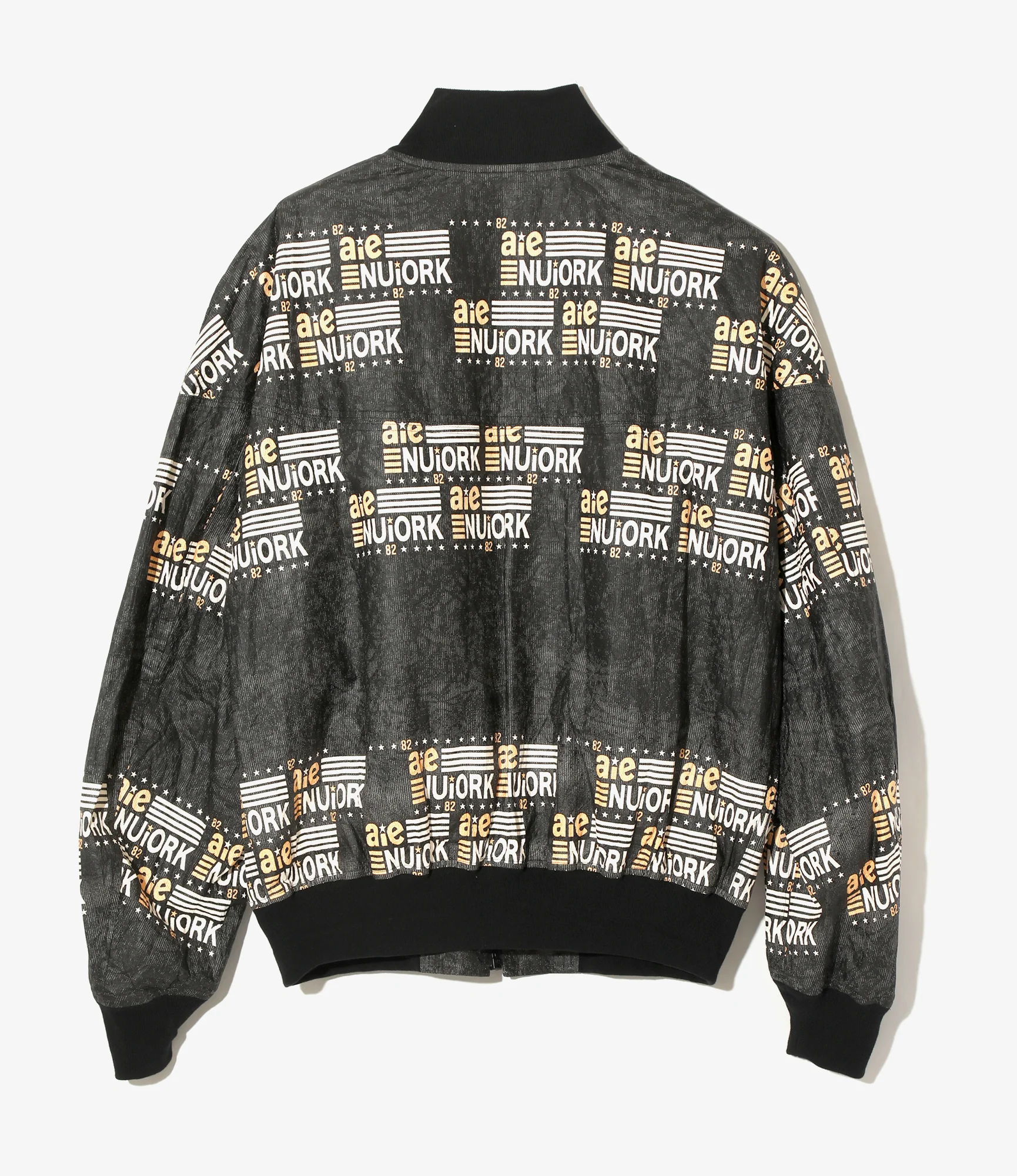 CPS Jacket - Black - aie Printed Tyvek