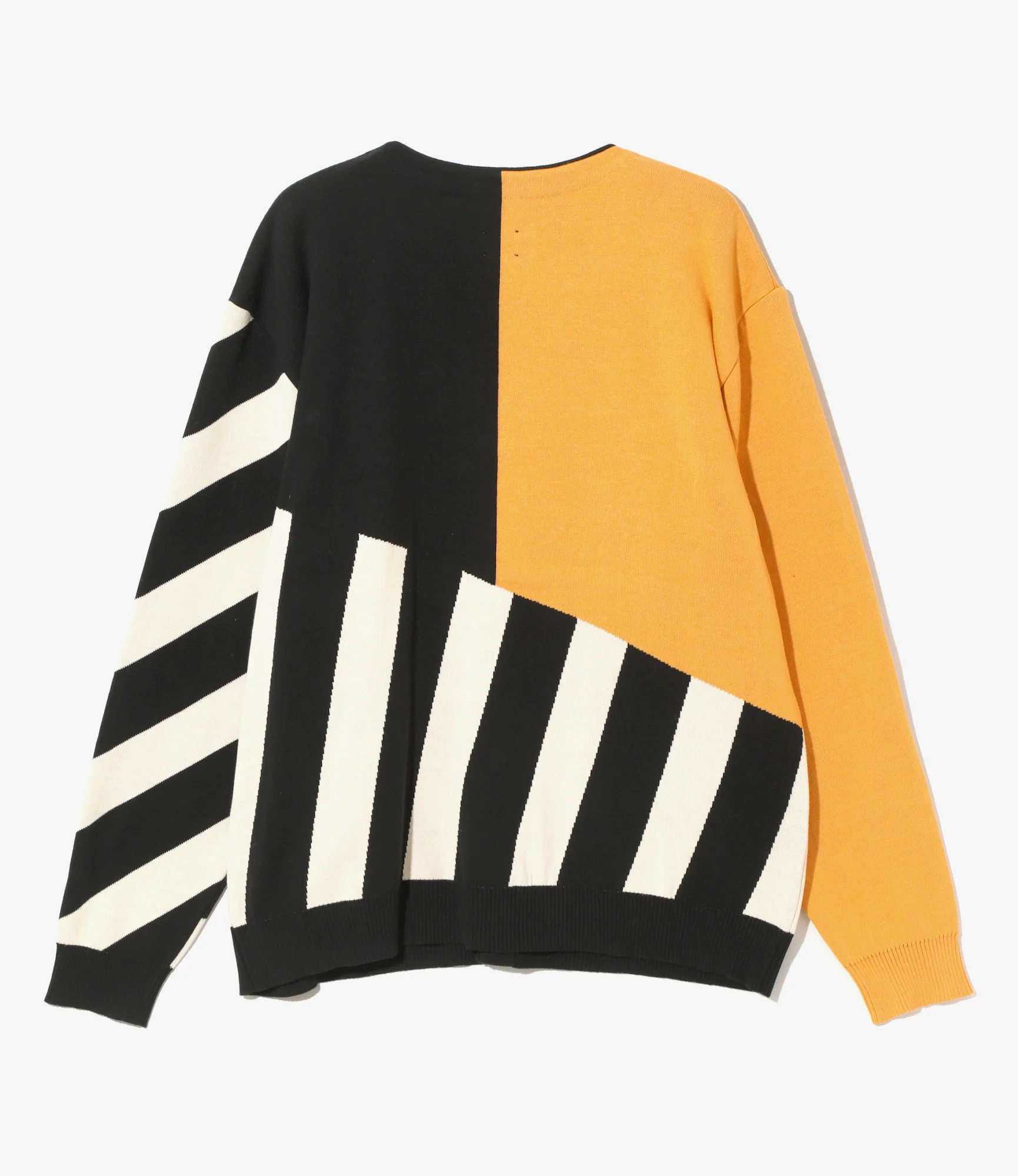 Knit Cardigan - Black - Cotton Stars and Stripes