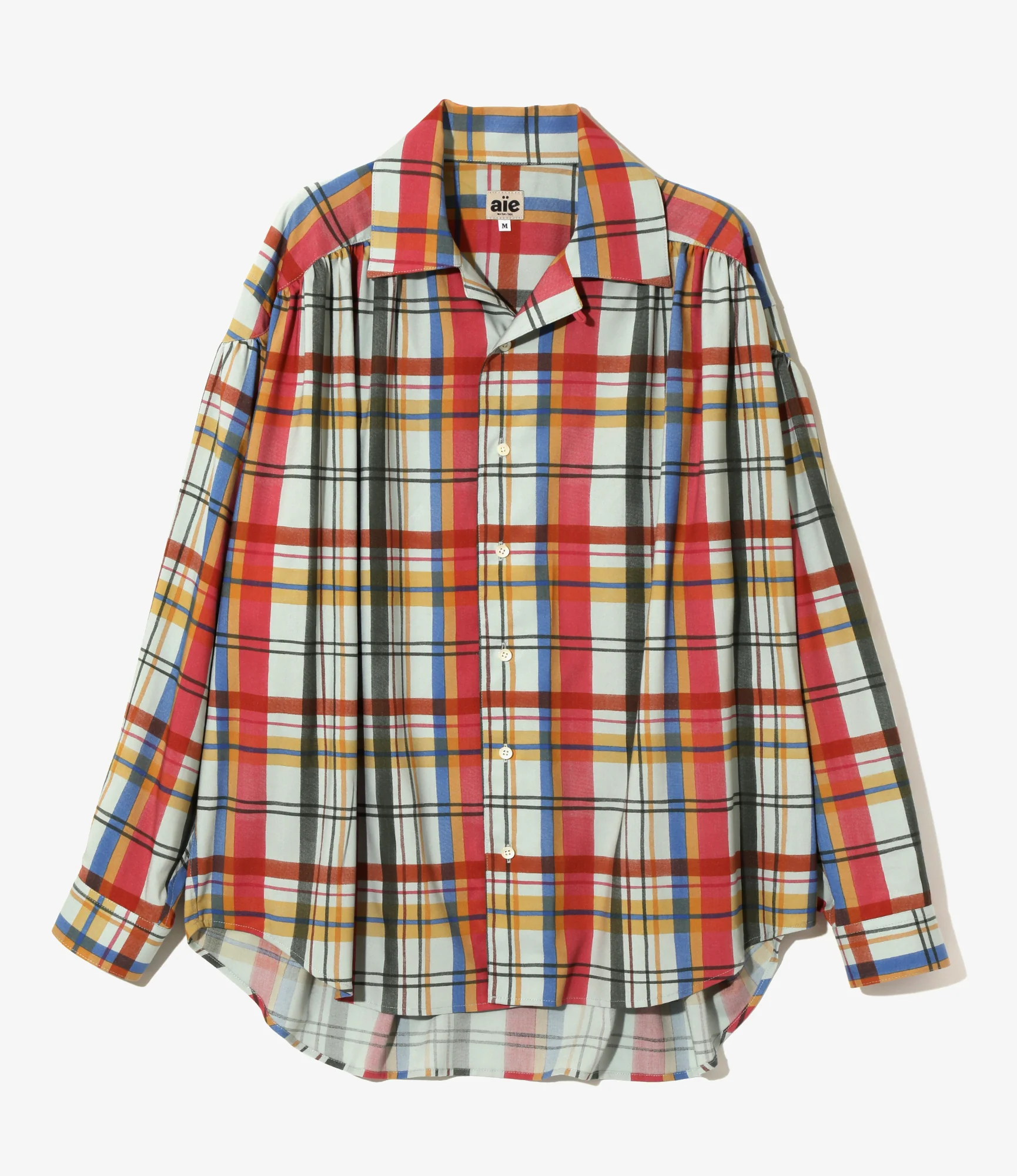 Painter Shirt - Slate Blue - Madras R/PE Cloth