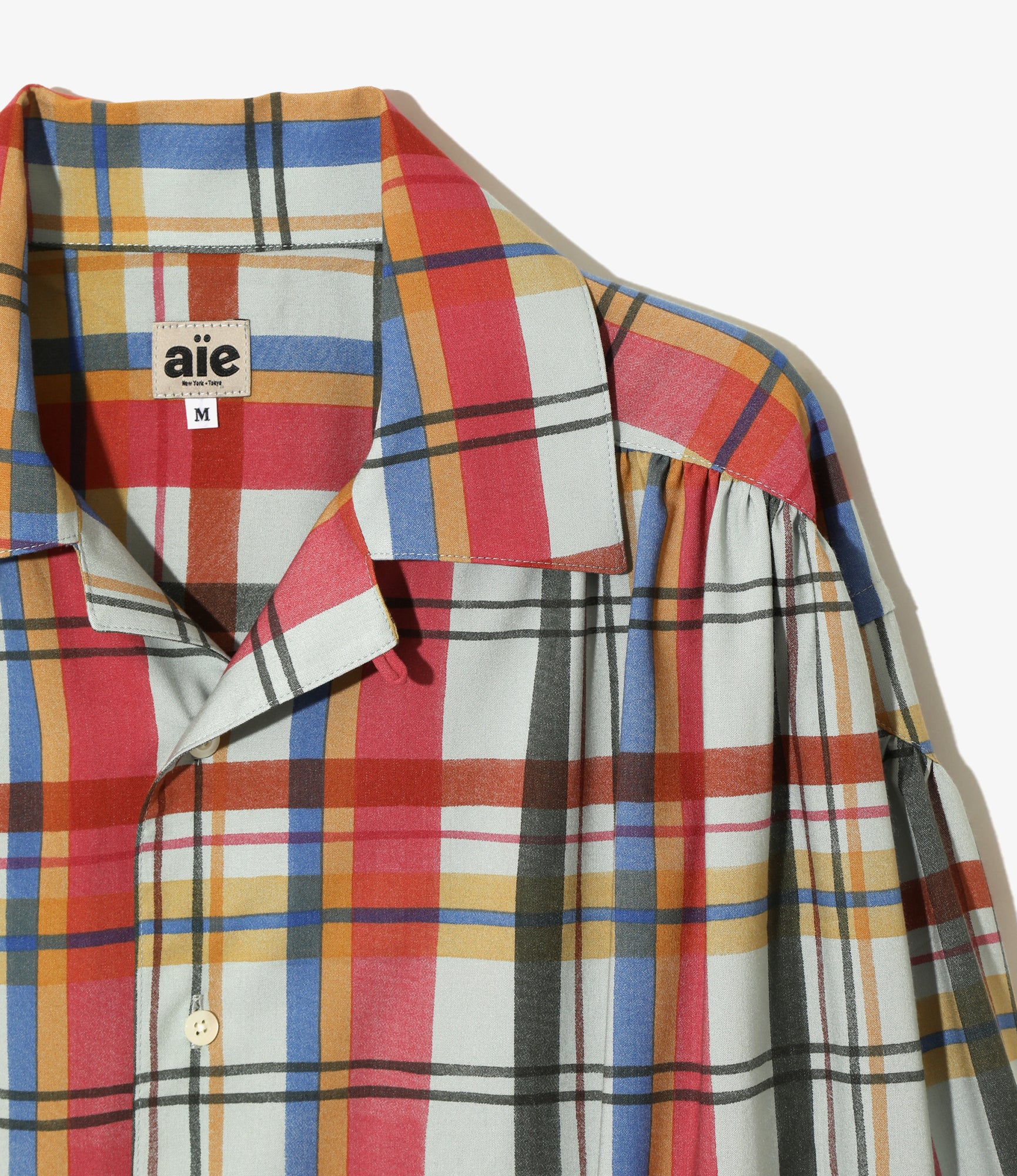 Painter Shirt - Slate Blue - Madras R/PE Cloth