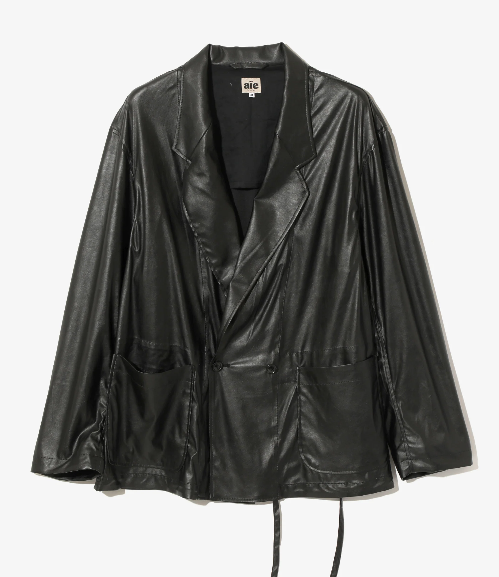 EZ Jacket - Black - Synthetic Leather