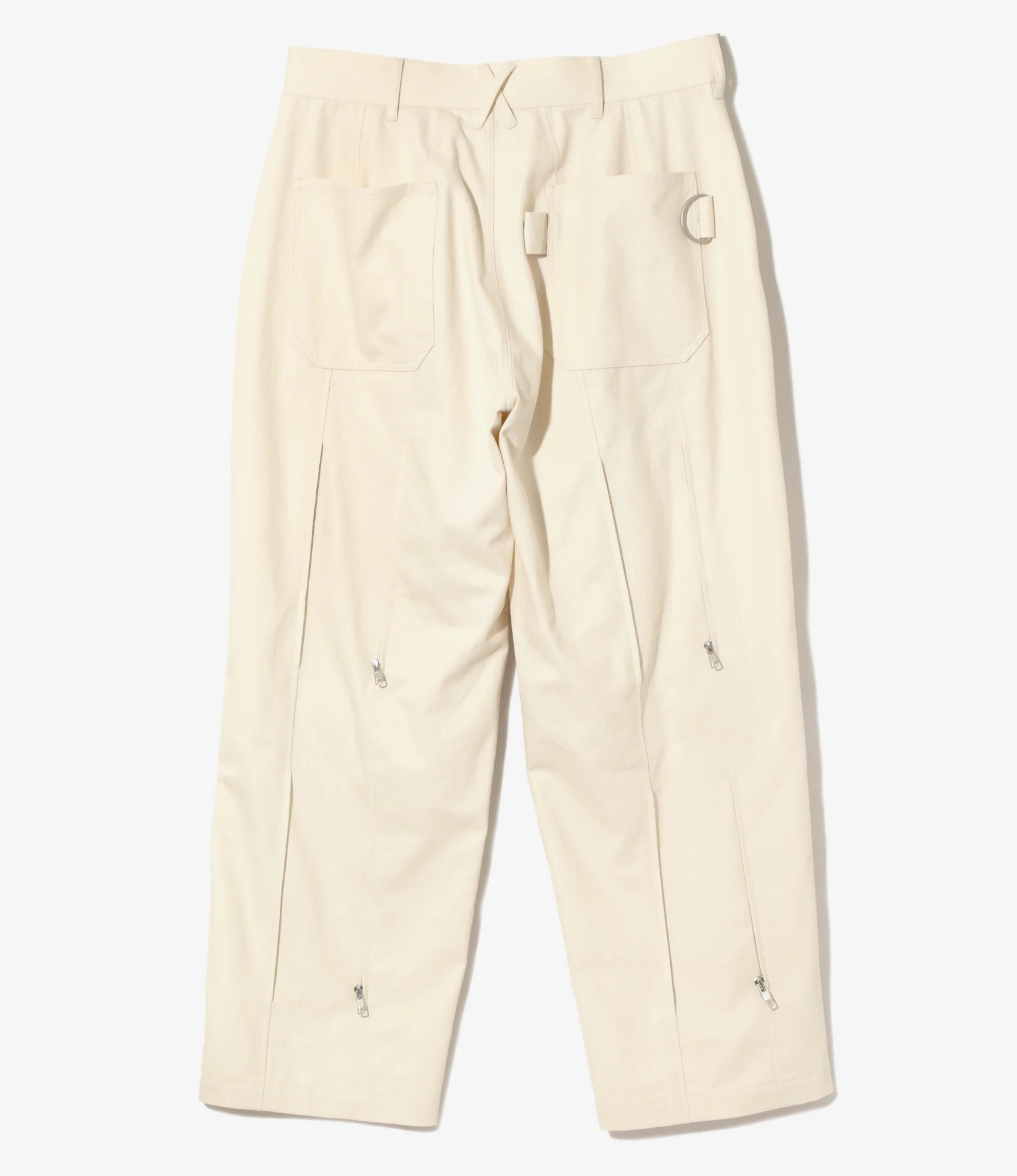 PTB Pant - Off White - Cotton Herringbone Twill