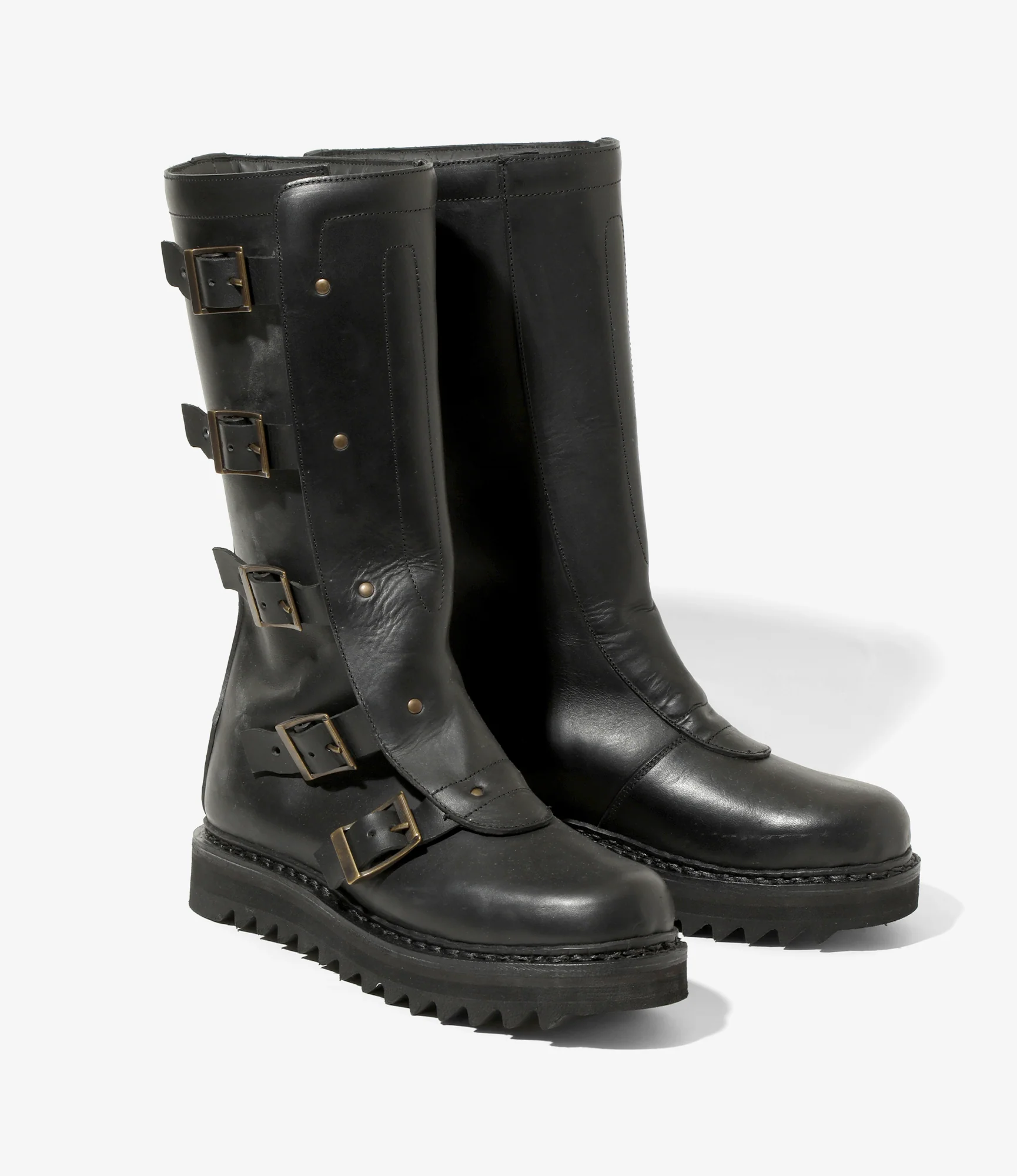 5 Straps Moto Boot