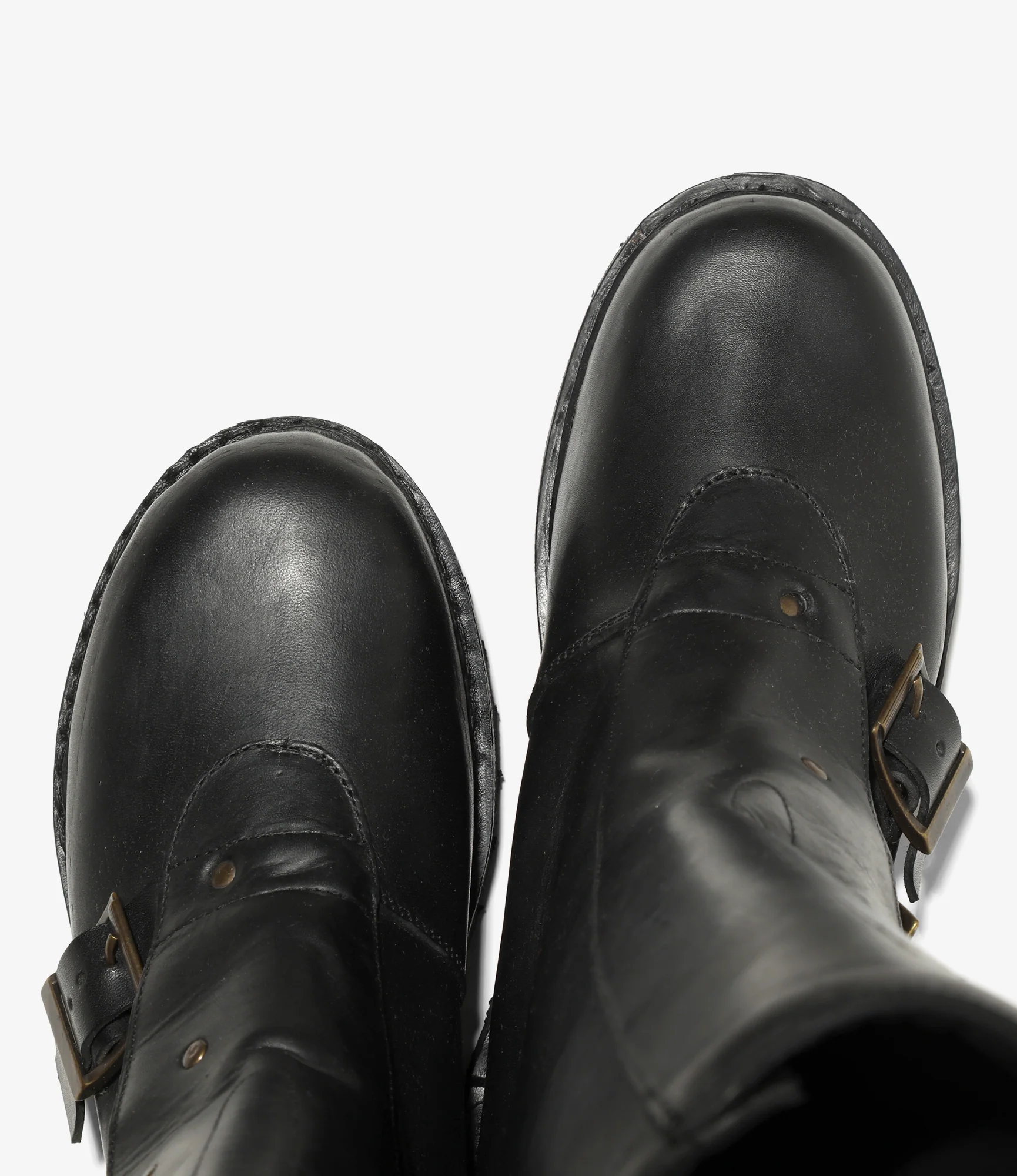 5 Straps Moto Boot