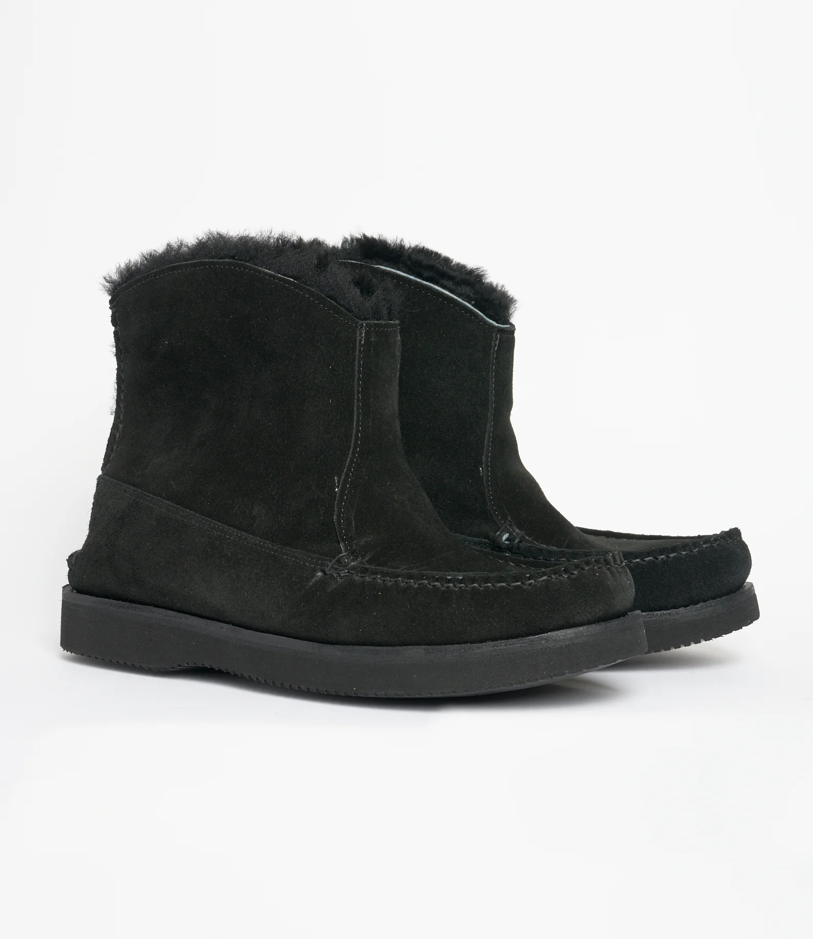 Engineered Garments x Easymoc - Surf Boot - Black Suede