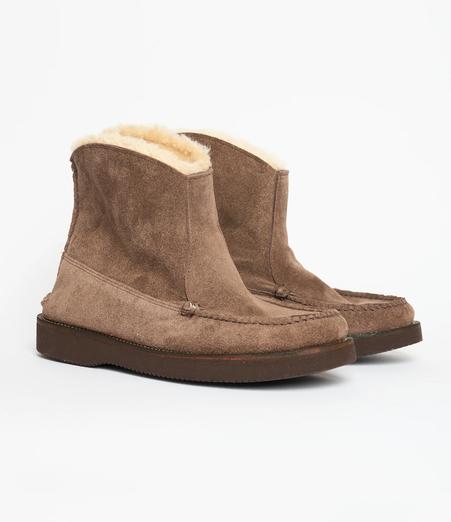 Engineered Garments x Easymoc - Surf Boot - Chocolate Suede
