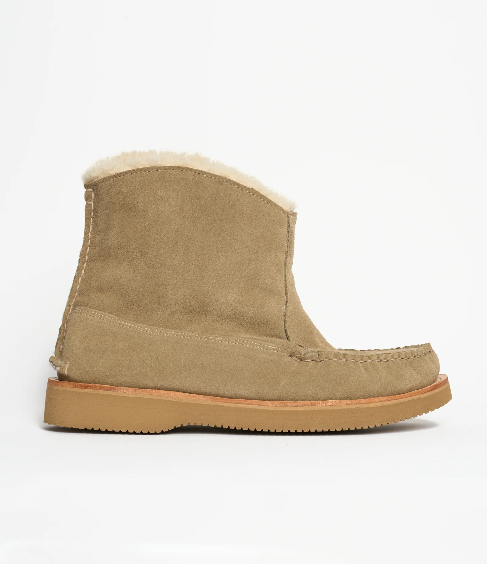 Engineered Garments x Easymoc - Surf Boot - Stone Suede 4 Engineered Garments x Easymoc - Surf Boot - Stone Suede