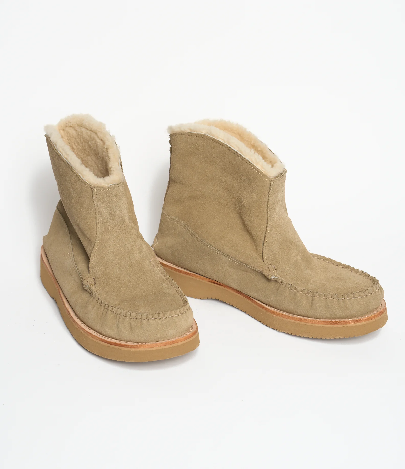 Engineered Garments x Easymoc - Surf Boot - Stone Suede 6 Engineered Garments x Easymoc - Surf Boot - Stone Suede