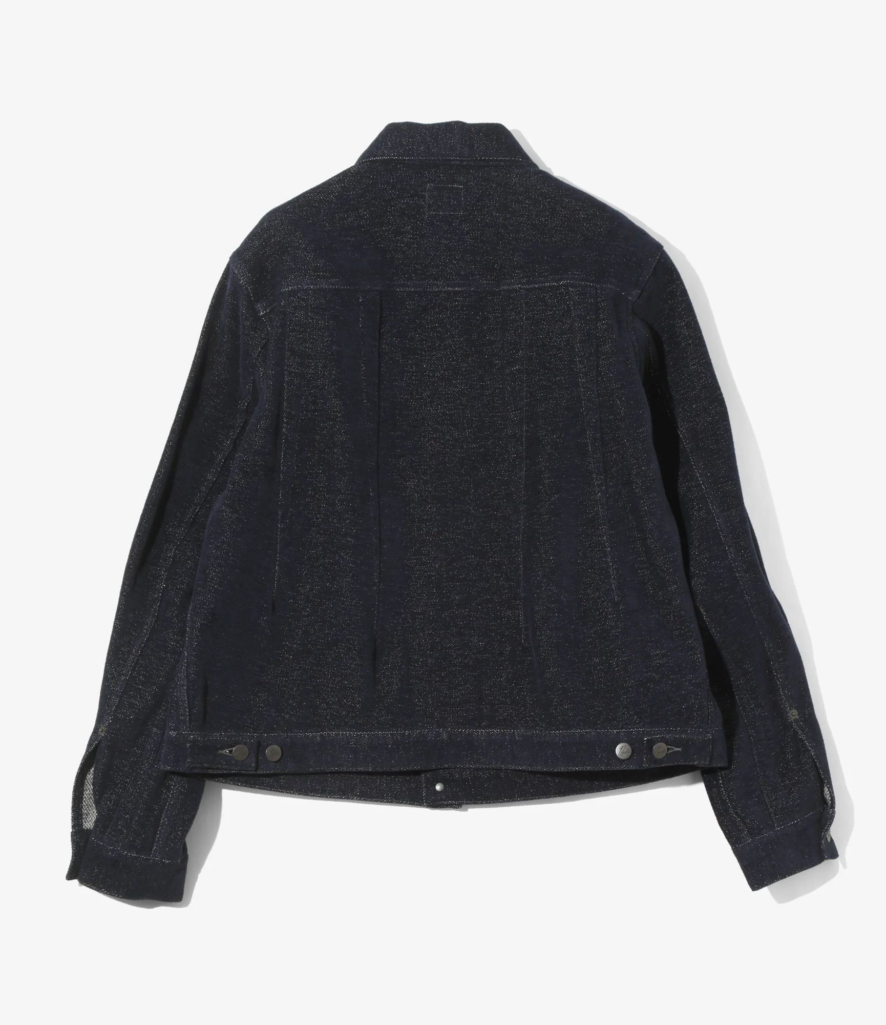 Women's Darts Jean Jacket - Navy - Cotton / Washi Chenille