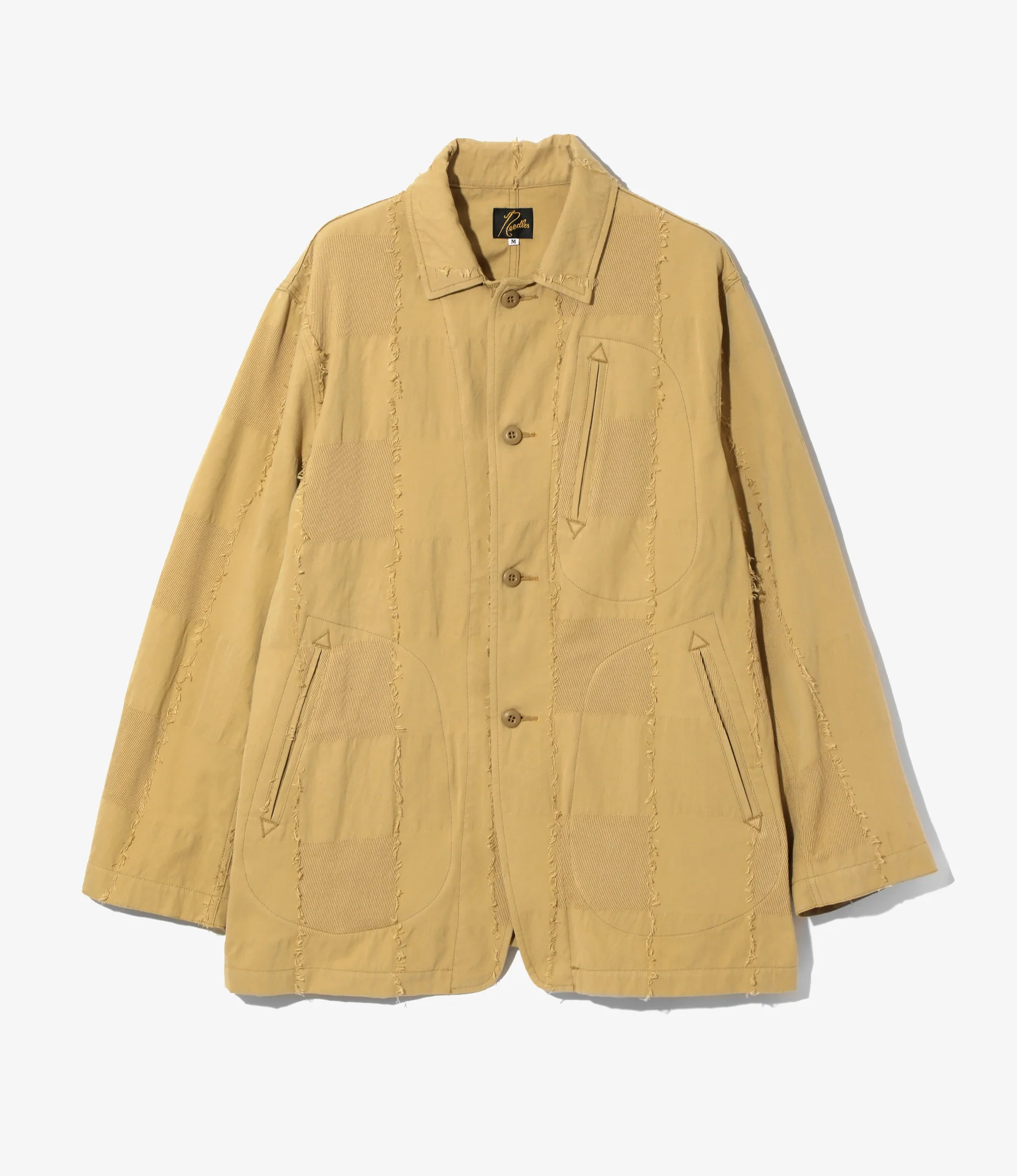 Arrow Jacket - Khaki - Ripstop Cut Jacquard