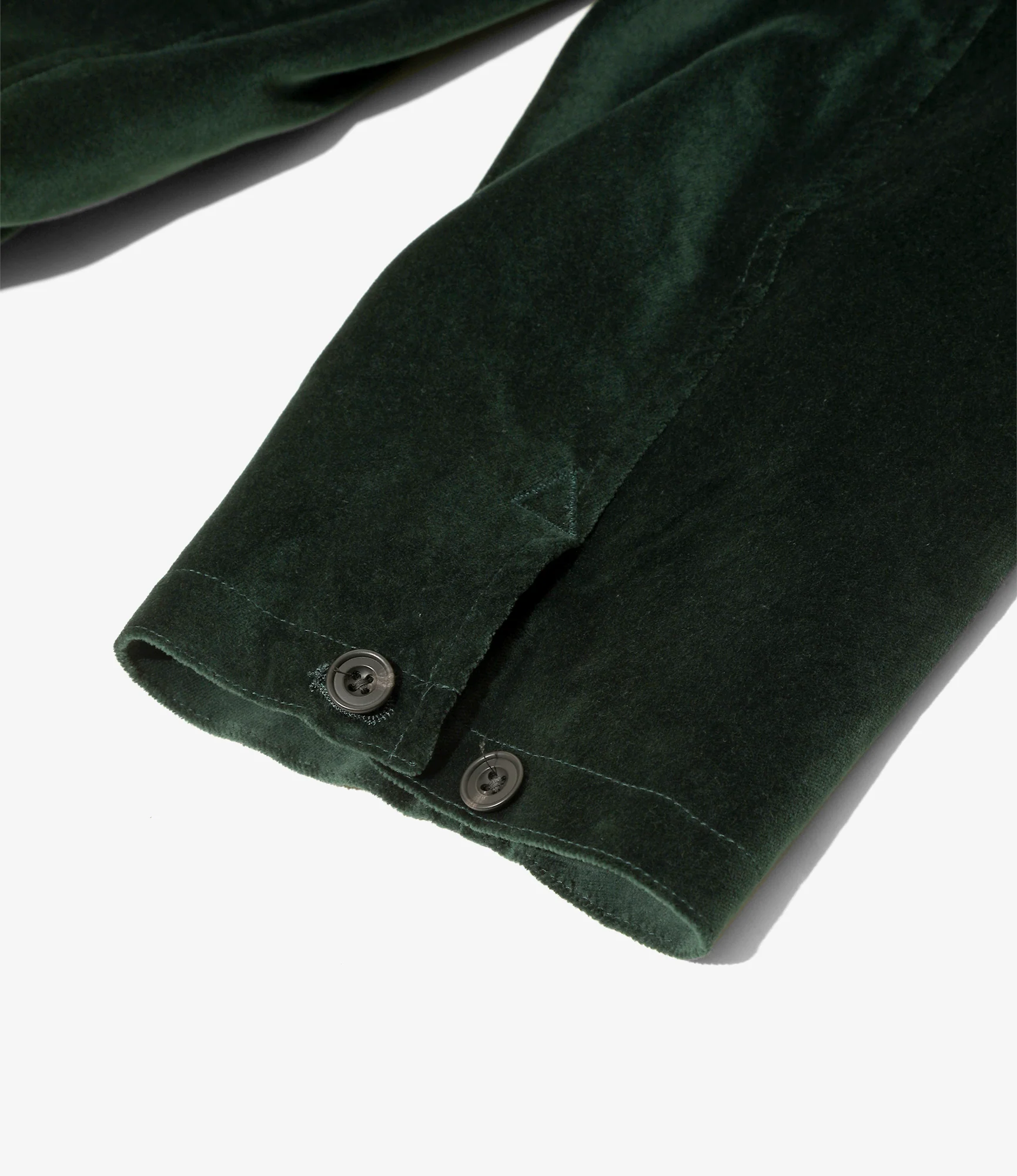 Arrow Jacket - Dk. Green - Velveteen