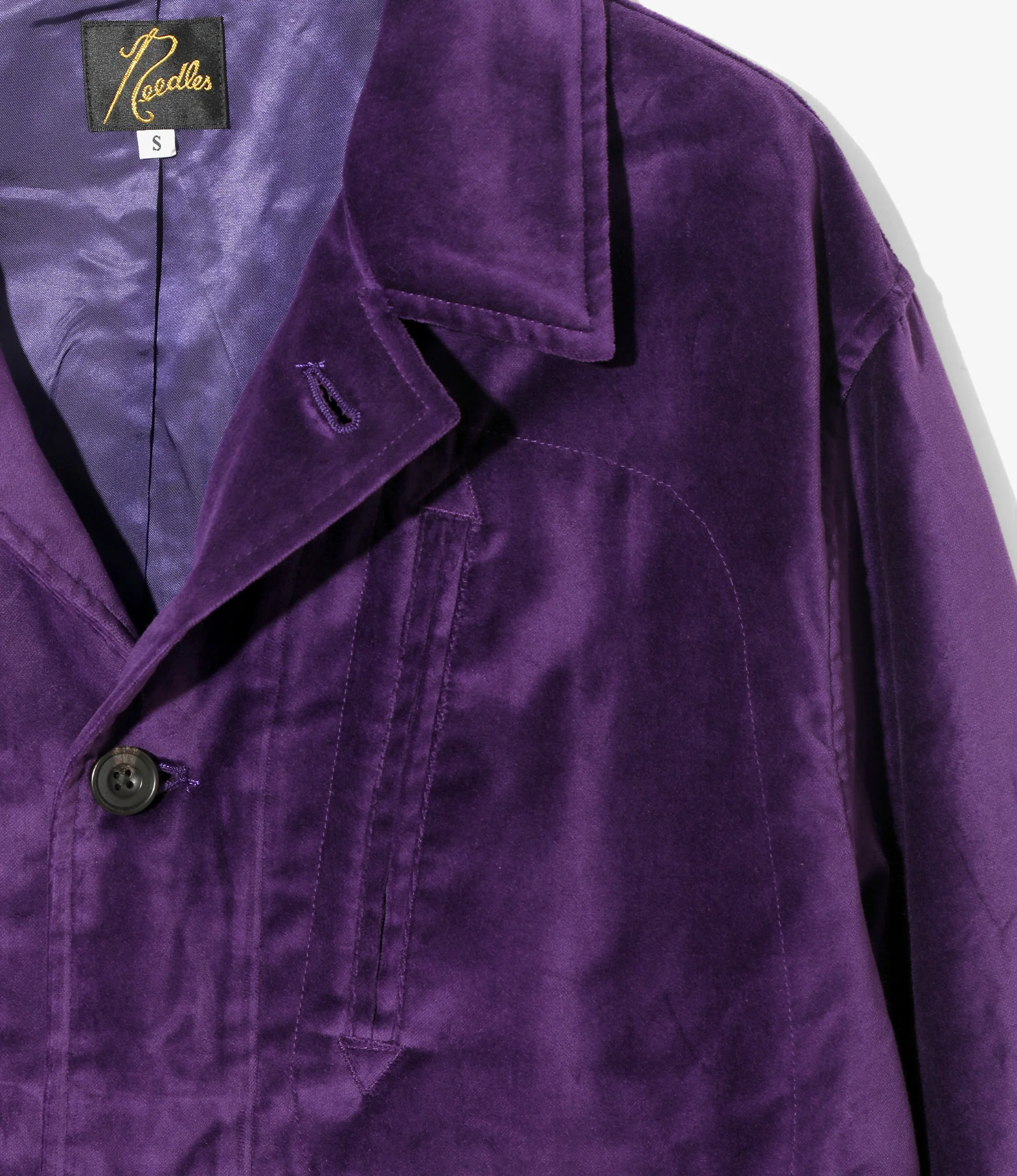 Arrow Jacket - Purple - Velveteen