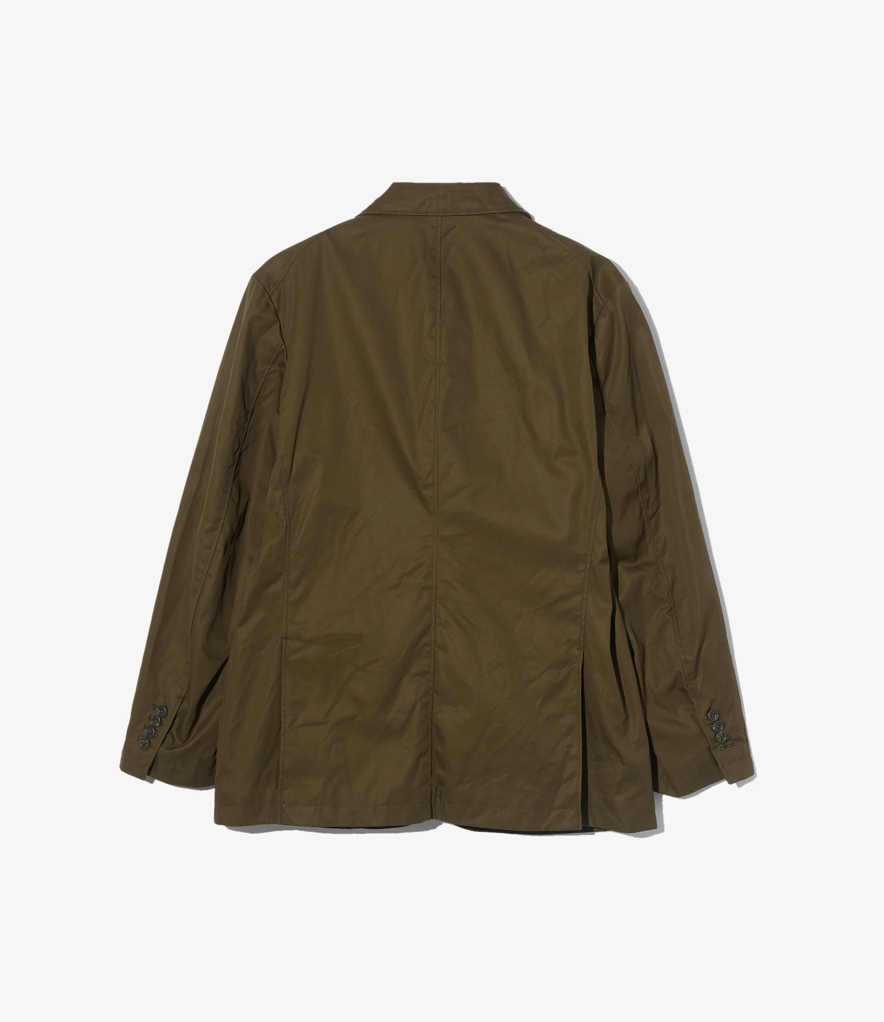Andover Jacket - Dk. Olive Cotton Ventile Twill