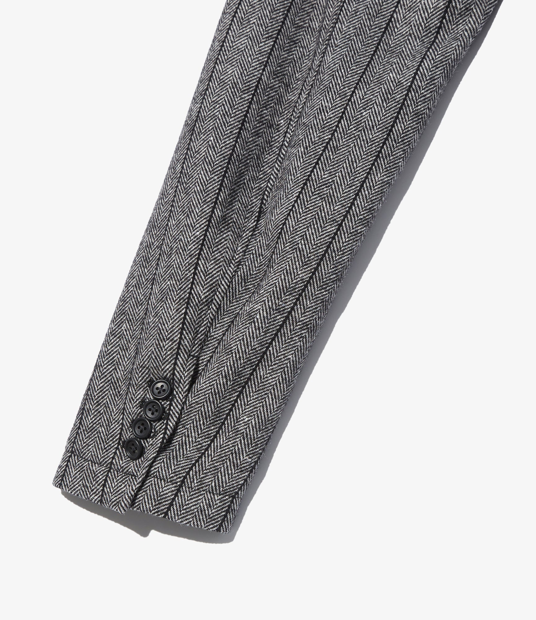 Andover Jacket - Dk. Grey Wool Striped HB 4 Andover Jacket - Dk. Grey Wool Striped HB
