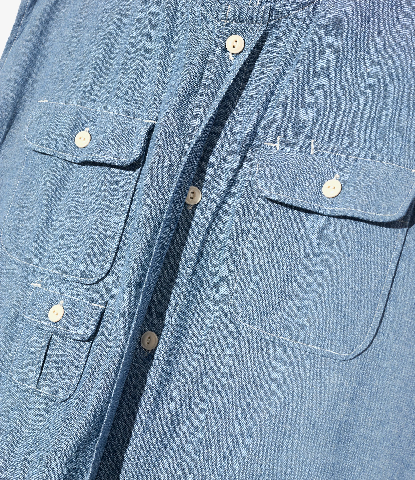 Bush Dress - Lt. Blue 4.5oz Cotton Chambray