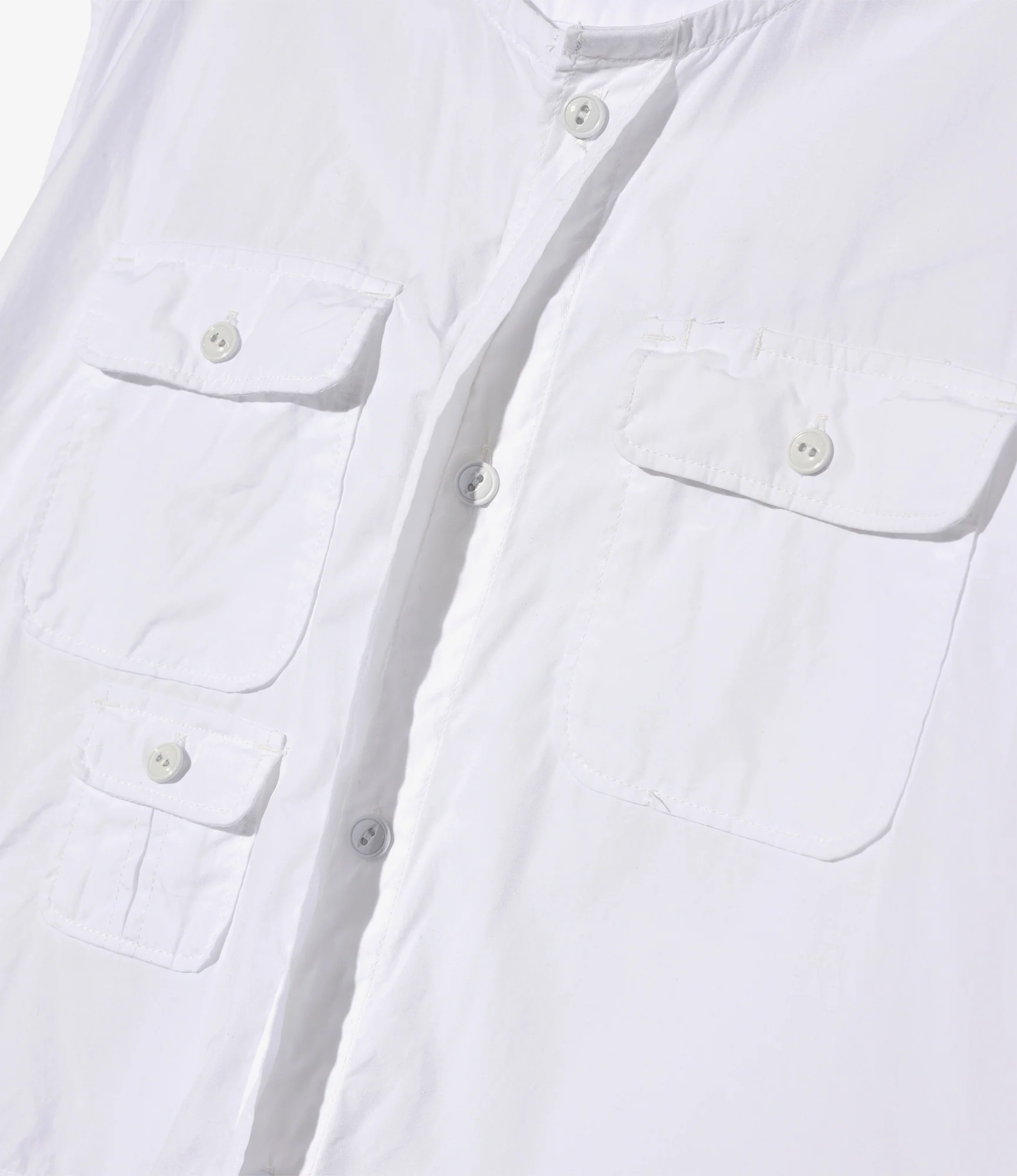 Bush Dress - White 100's 2Ply Broadcloth
