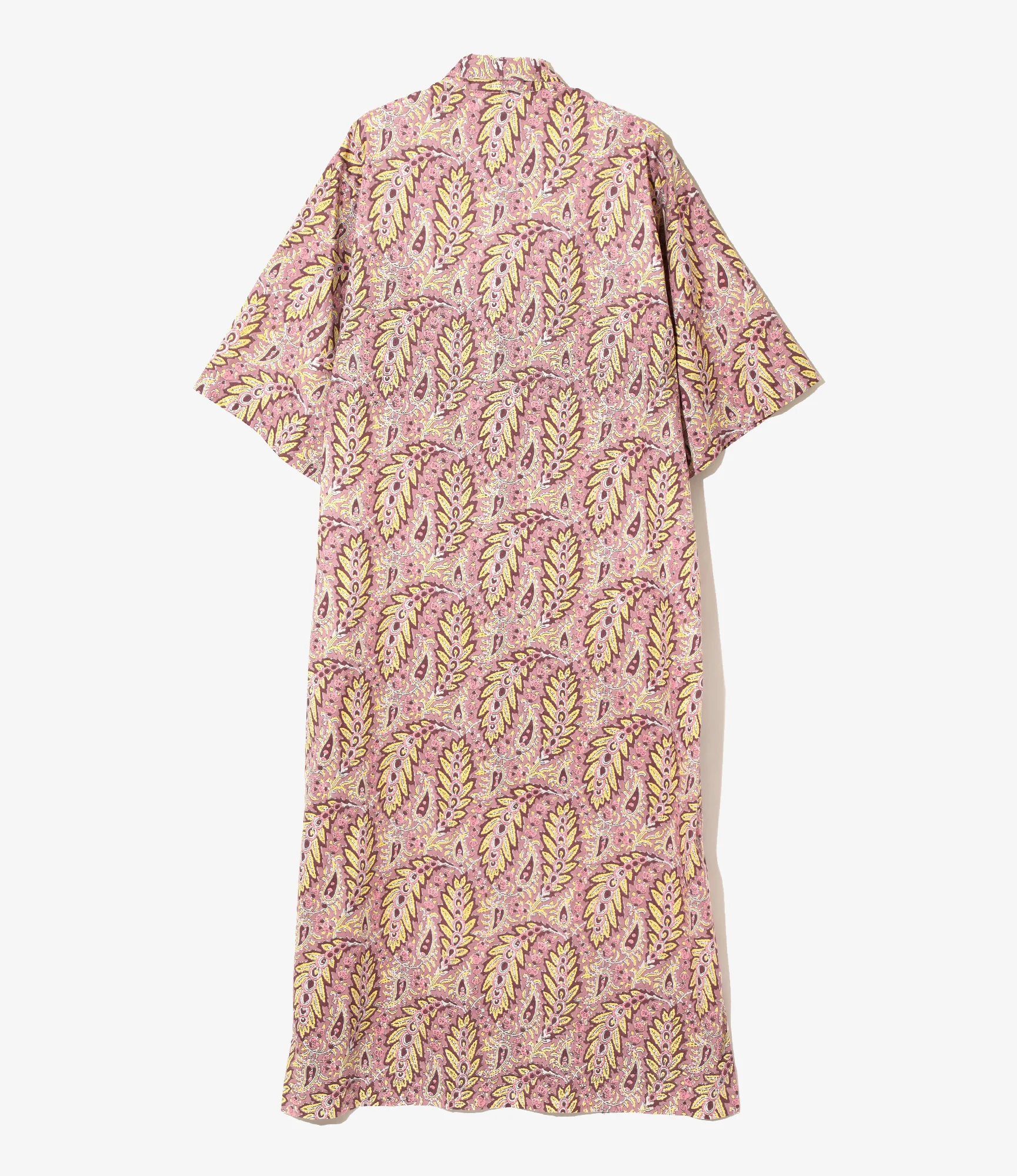 Ascot Collar Dress - Paisley - Printed Cotton Lawn 4 Ascot Collar Dress - Paisley - Printed Cotton Lawn