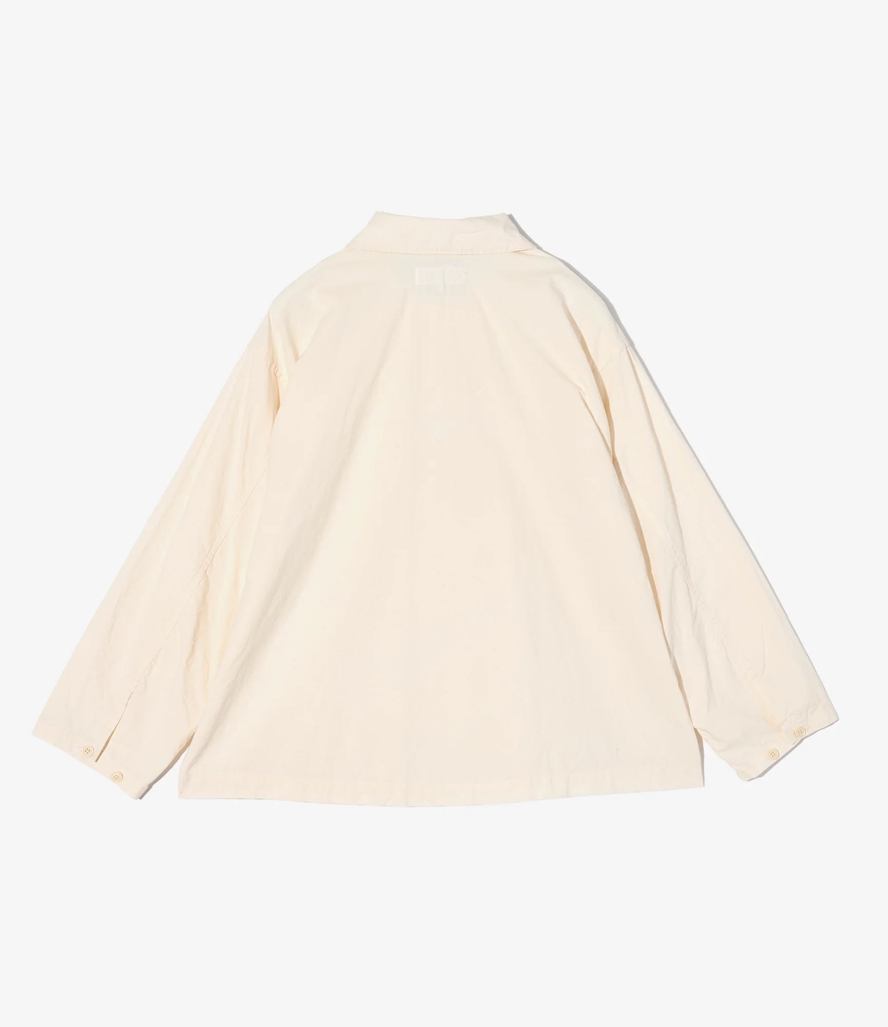 Army Pop Over Shirt - Natural Kona Cotton