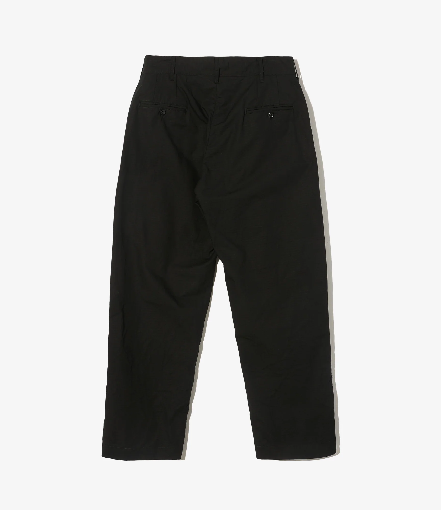 Chino Pant - Black Cotton Ripstop
