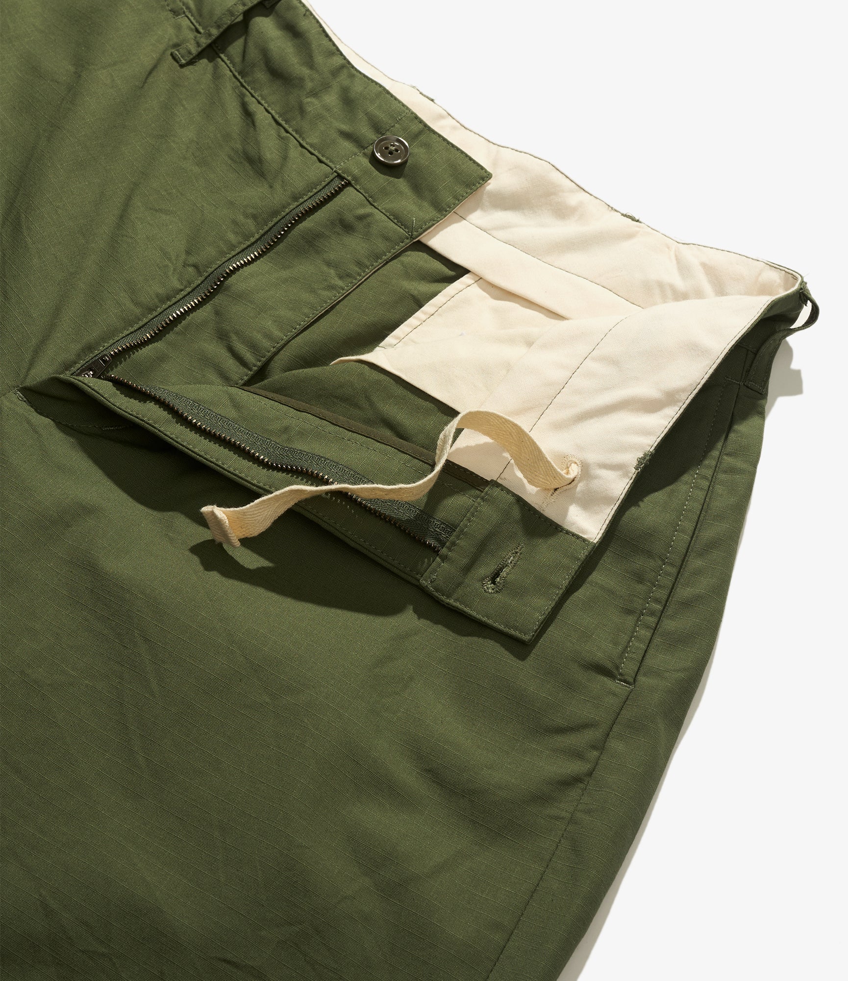 Chino Pant - Olive Cotton Ripstop 3 Chino Pant - Olive Cotton Ripstop