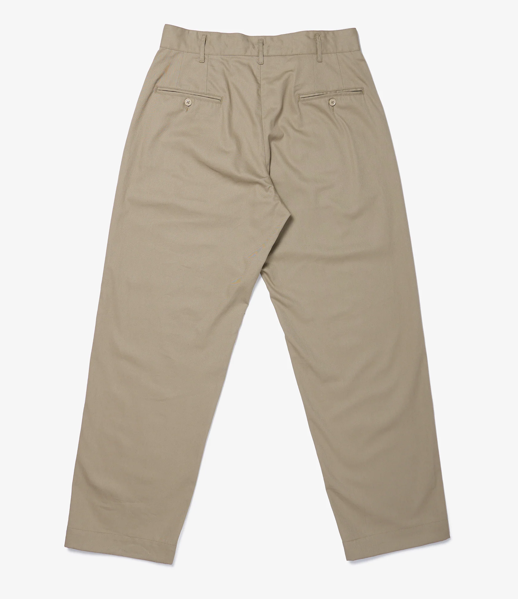 Chino Pant - Khaki 6.5oz Flat Twil