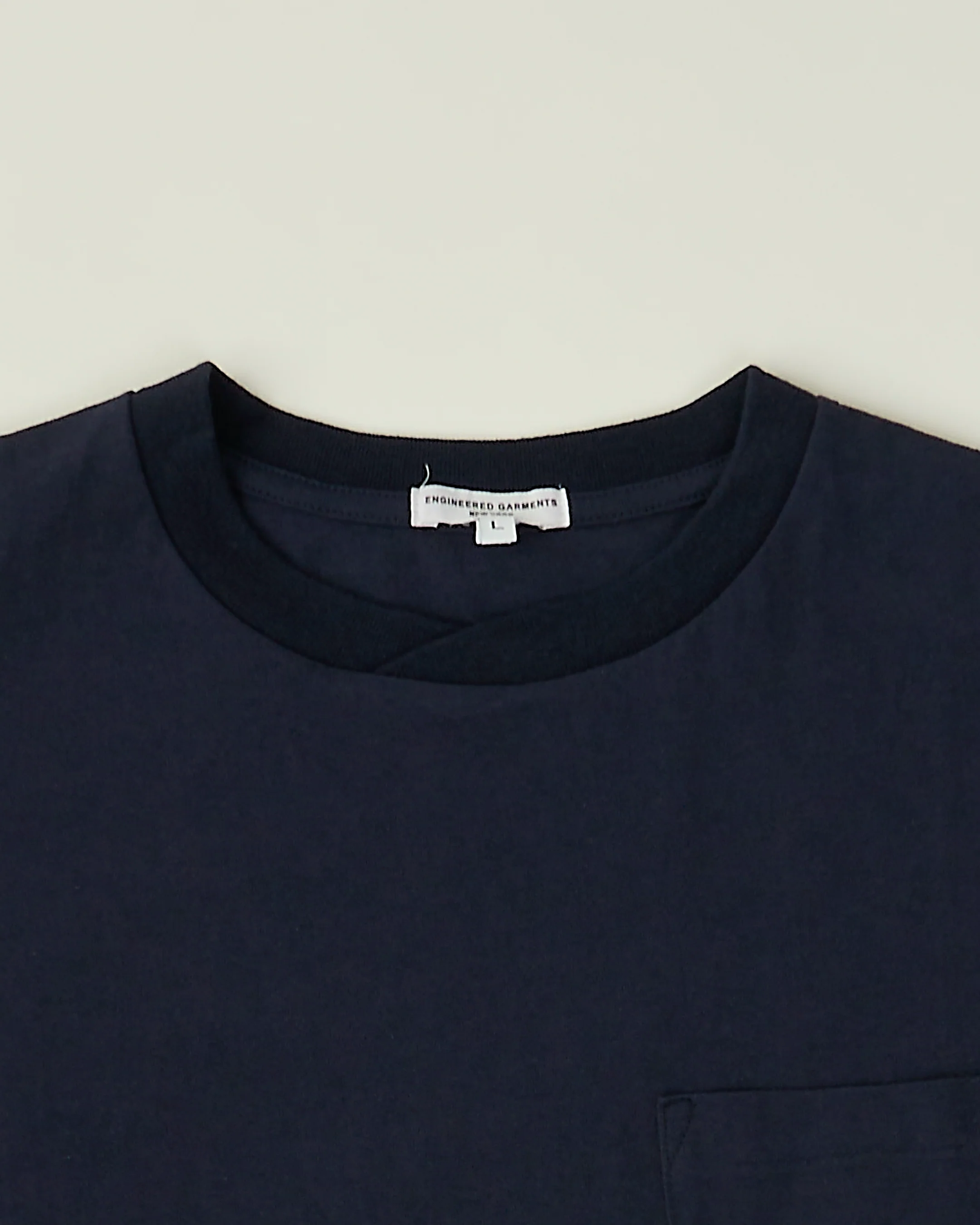 Cross Crew Neck Pocket Tee - Navy 3 Cross Crew Neck Pocket Tee - Navy