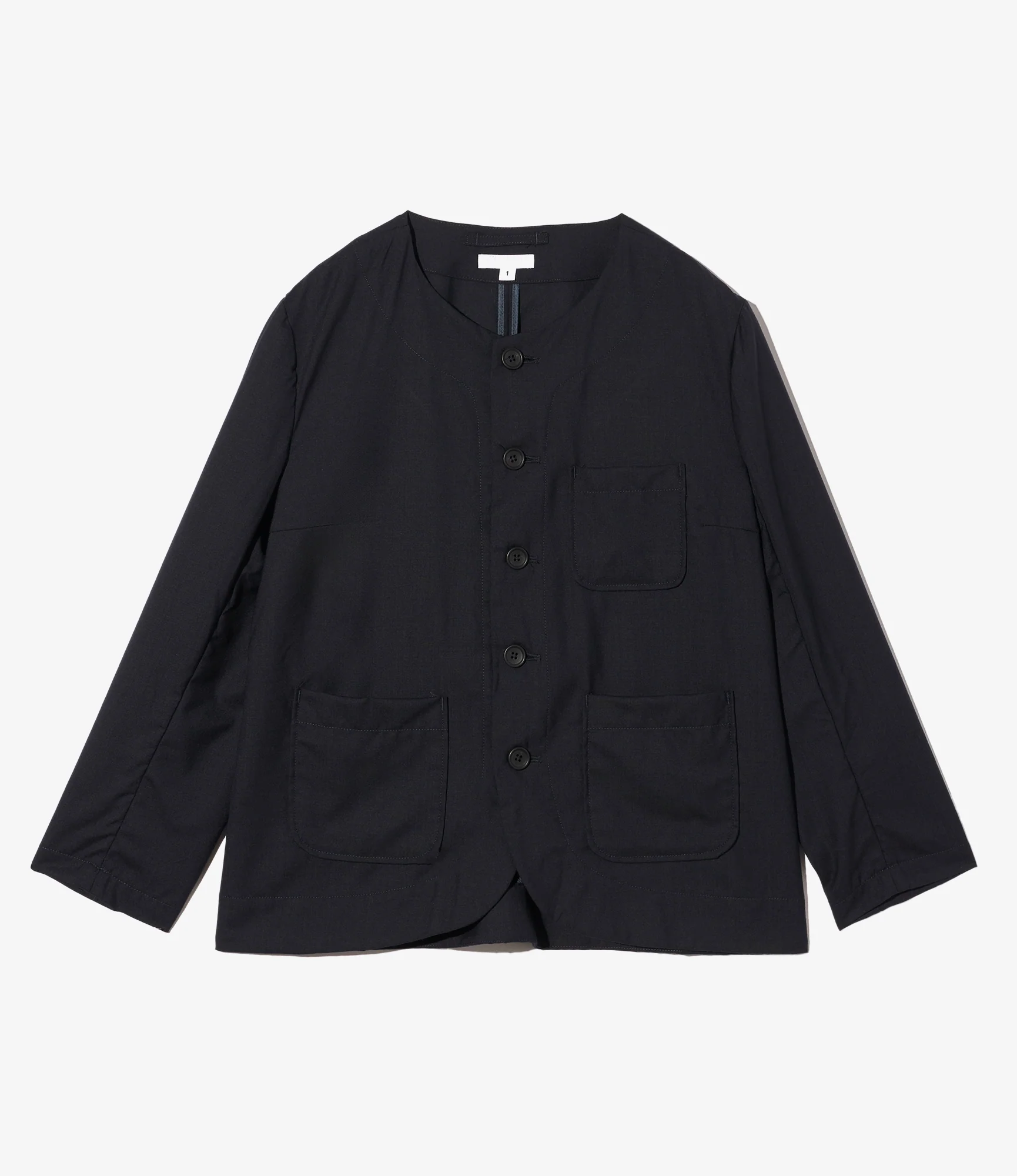 Cutaway Jacket - Dk. Navy Tropical Wool