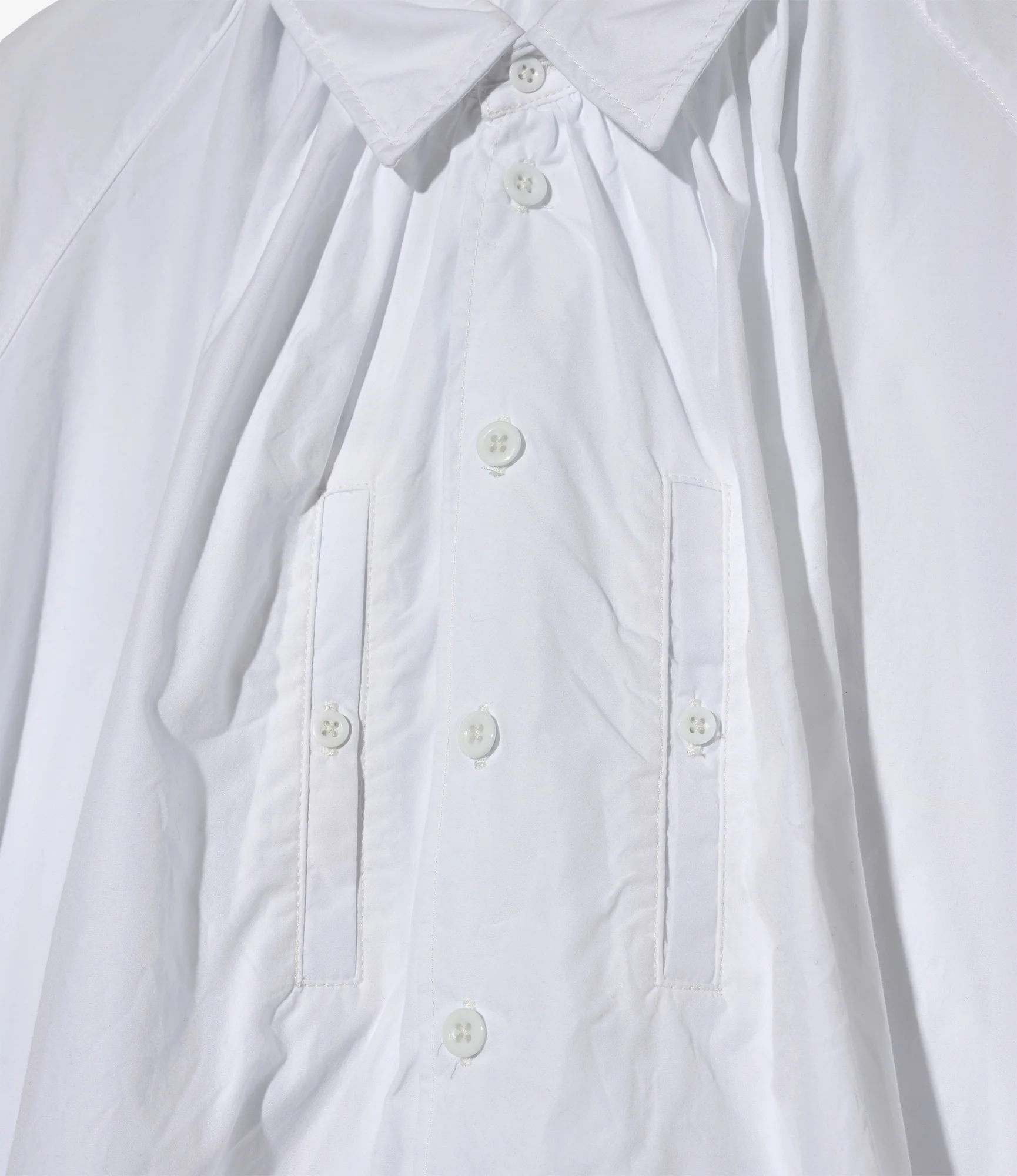 LAB Shirt - White 100's 2Ply Broadcloth