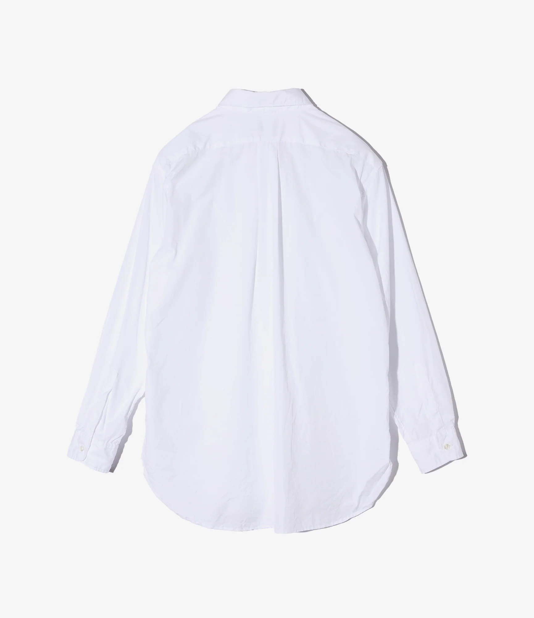 19th Century BD Shirt - White 100's 2Ply Broadcloth