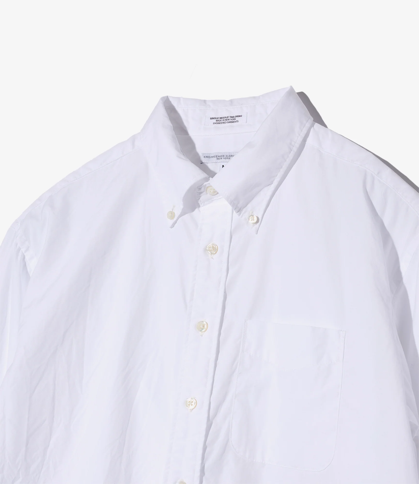 19th Century BD Shirt - White 100's 2Ply Broadcloth 3 19th Century BD Shirt - White 100's 2Ply Broadcloth