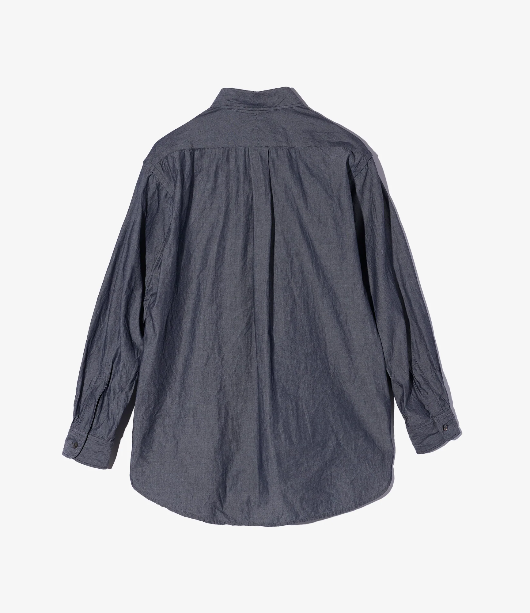 19th Century BD Shirt - Indigo Cotton Chambray
