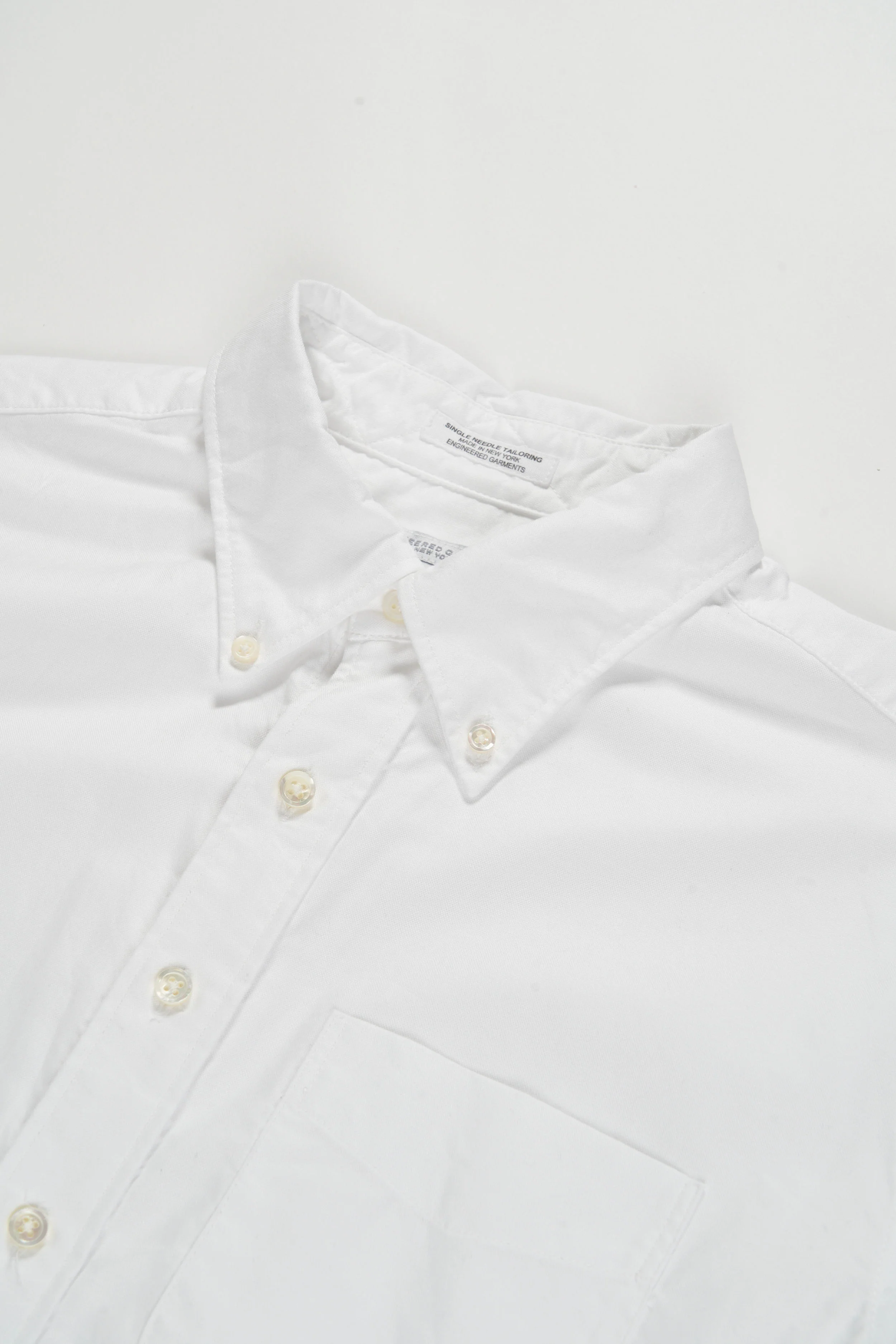 19 Century BD Shirt - White Cotton Oxford 3 19 Century BD Shirt - White Cotton Oxford