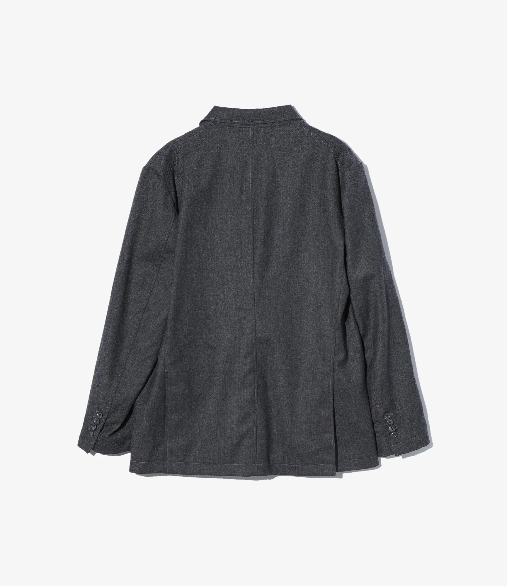 Andover Jacket - Charcoal High Count Worsted Wool