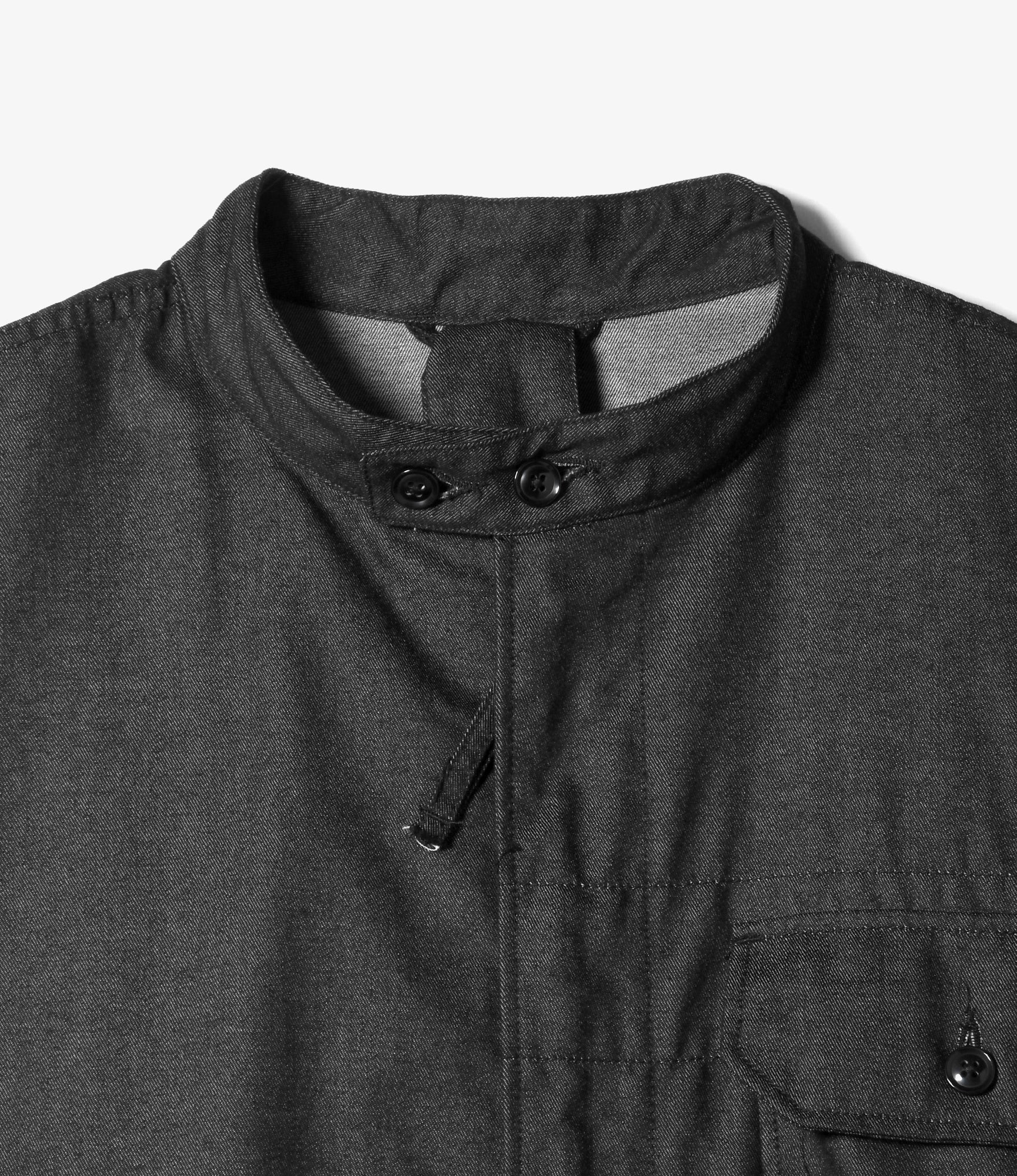 Coverall Suit - Black CP Denim 2 Coverall Suit - Black CP Denim