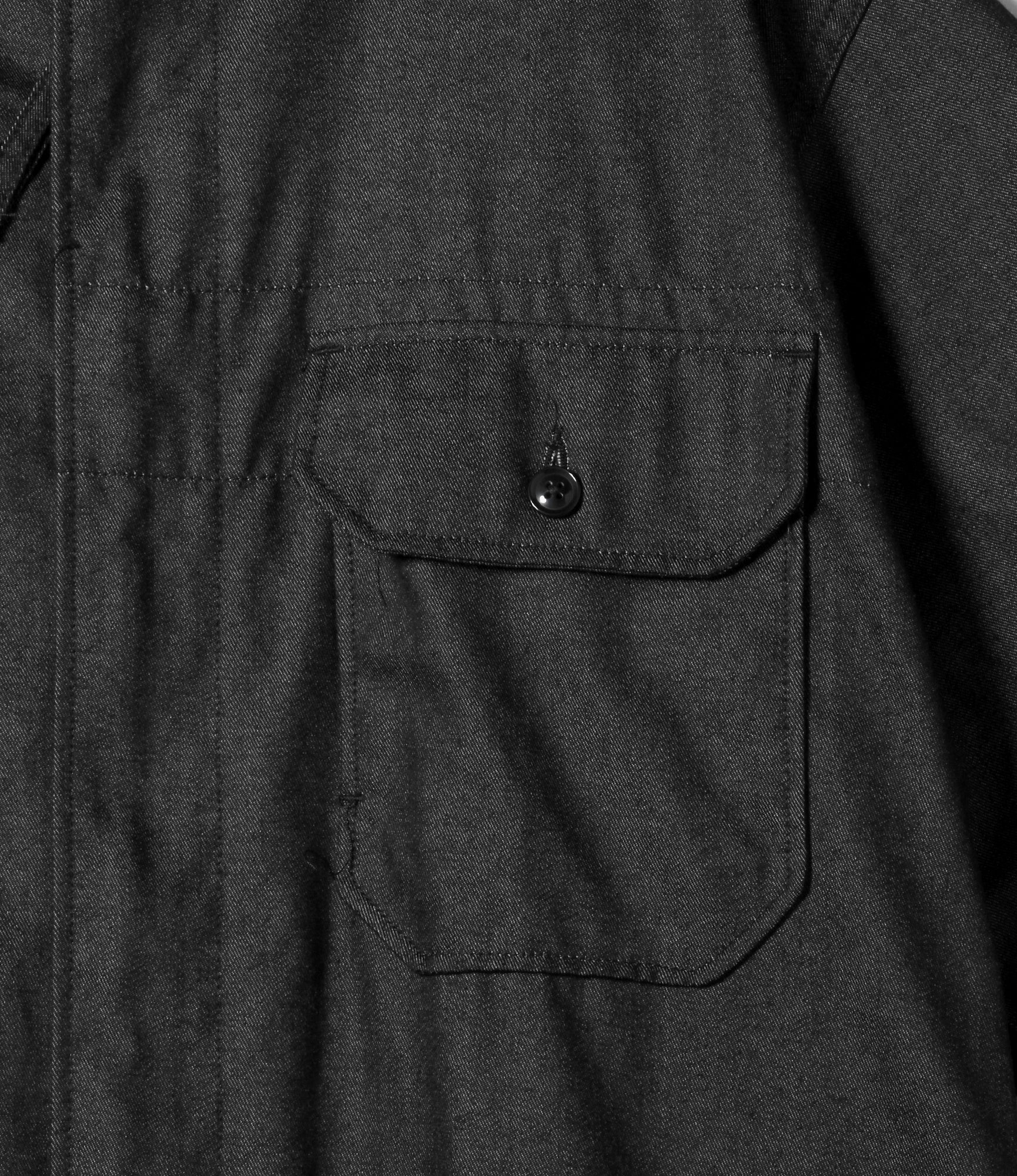 Coverall Suit - Black CP Denim 4 Coverall Suit - Black CP Denim