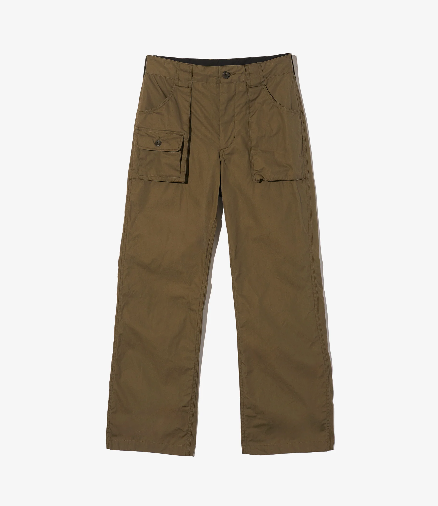 5P Pant - Olive Coated Cotton Cloth