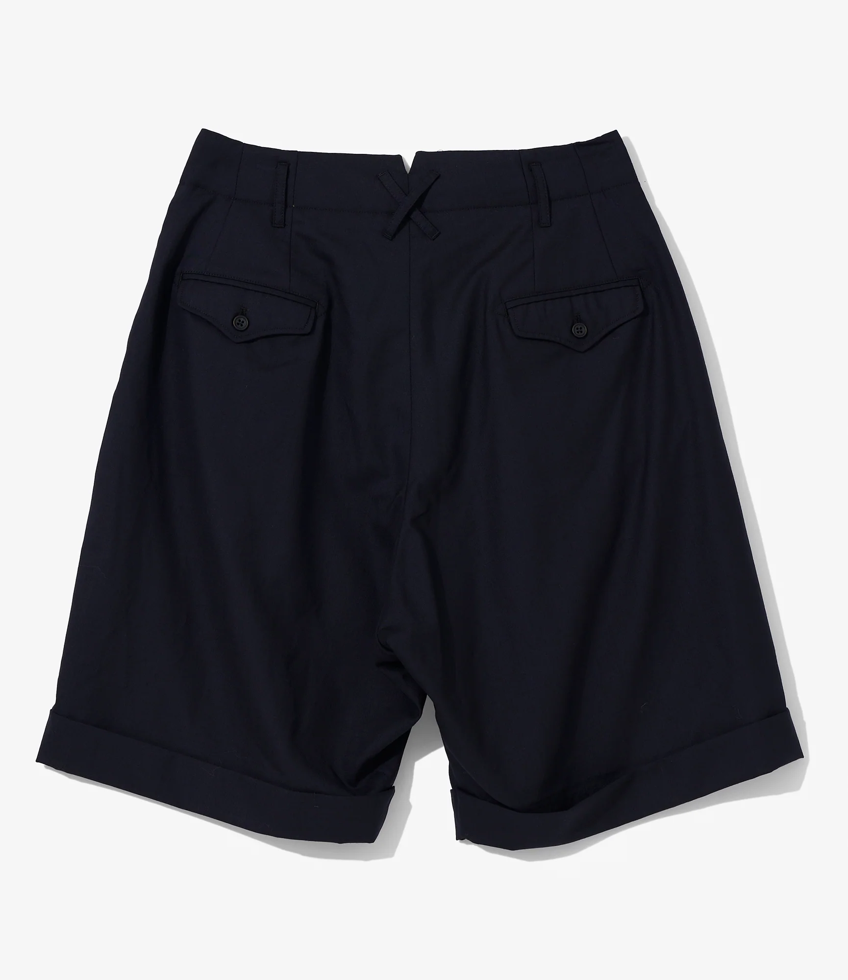 Bontan Shorts for NNY x Blue in Green - Dk. Navy Tropical Wool 2 Bontan Shorts for NNY x Blue in Green - Dk. Navy Tropical Wool