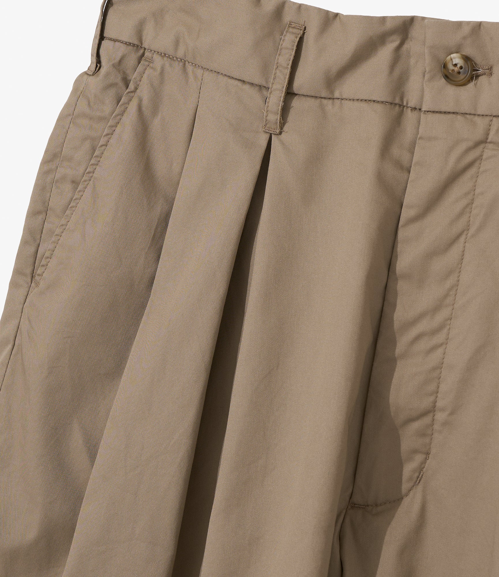 Bontan Shorts for NNY x Blue in Green - Khaki Highcount Twill 4 Bontan Shorts for NNY x Blue in Green - Khaki Highcount Twill